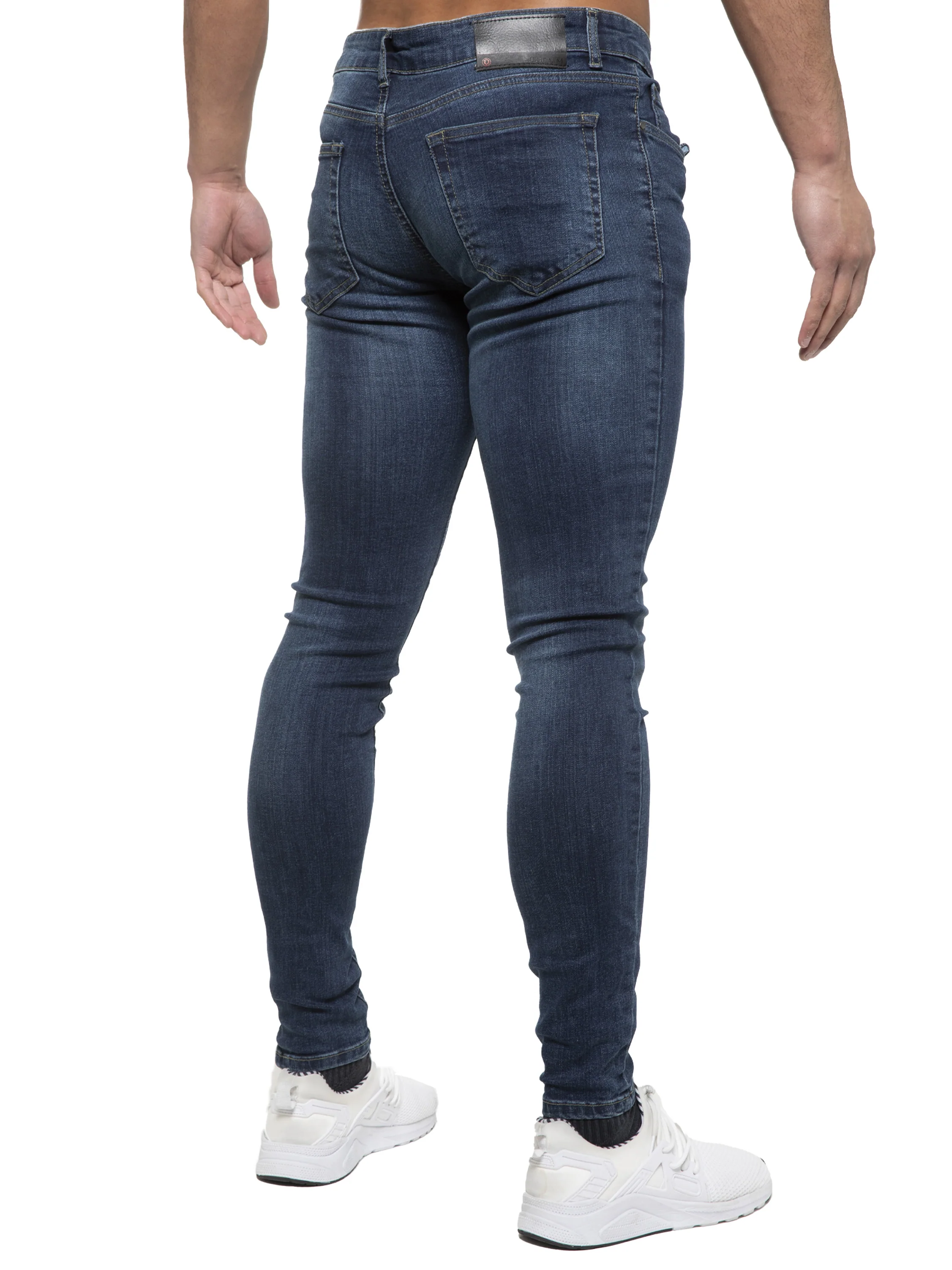ETO | Mens Designer Slim Skinny Fit Stretch Jeans - Image 4