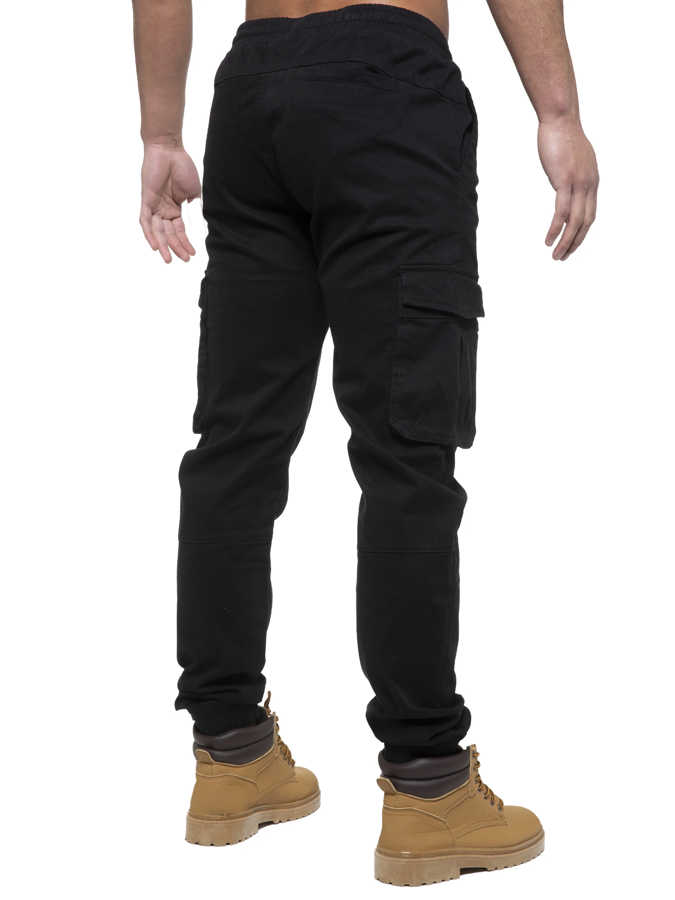 Enzo | Mens Cargo Jogger Jeans - Image 10