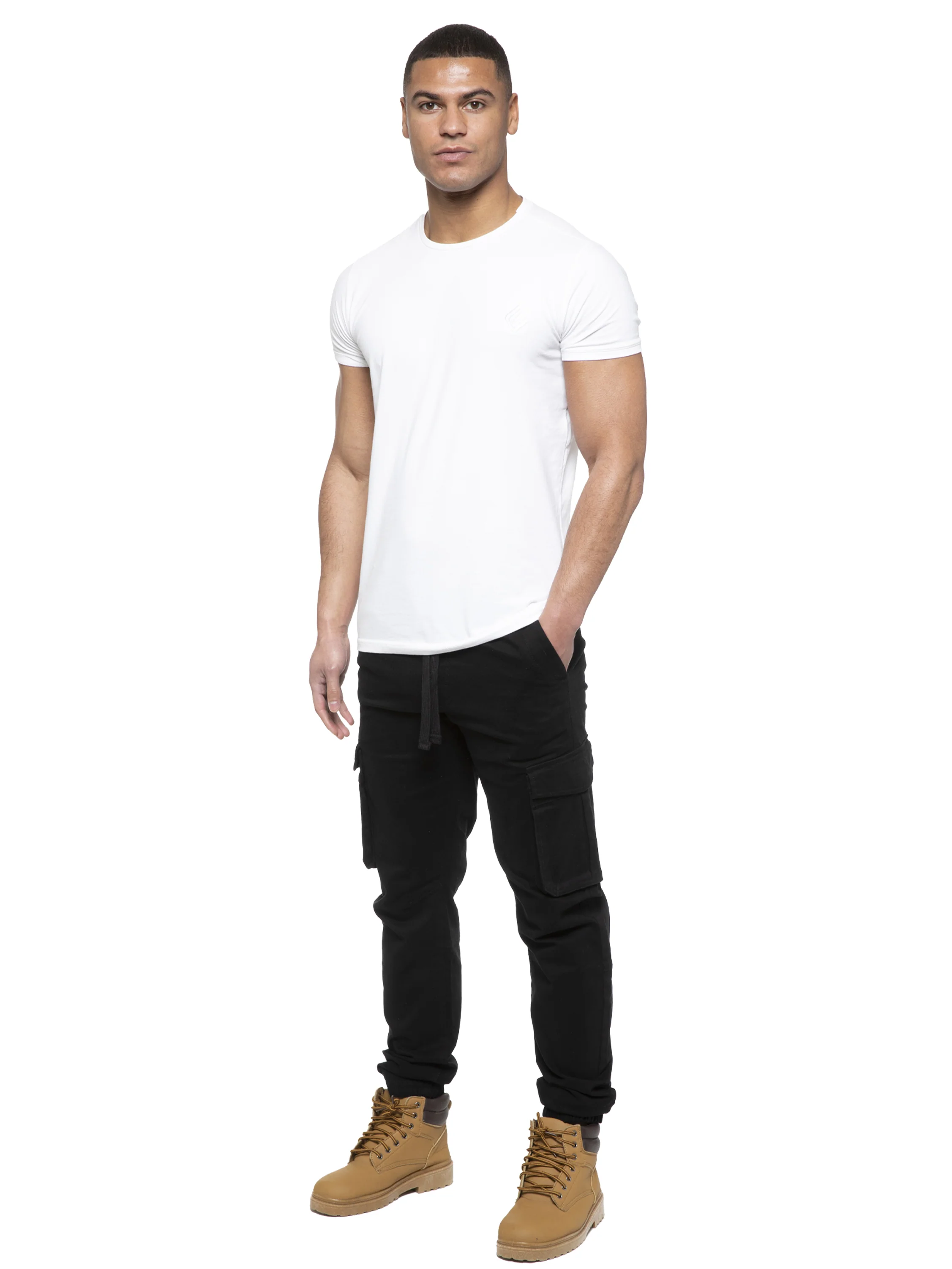Enzo | Mens Cargo Jogger Jeans - Image 11