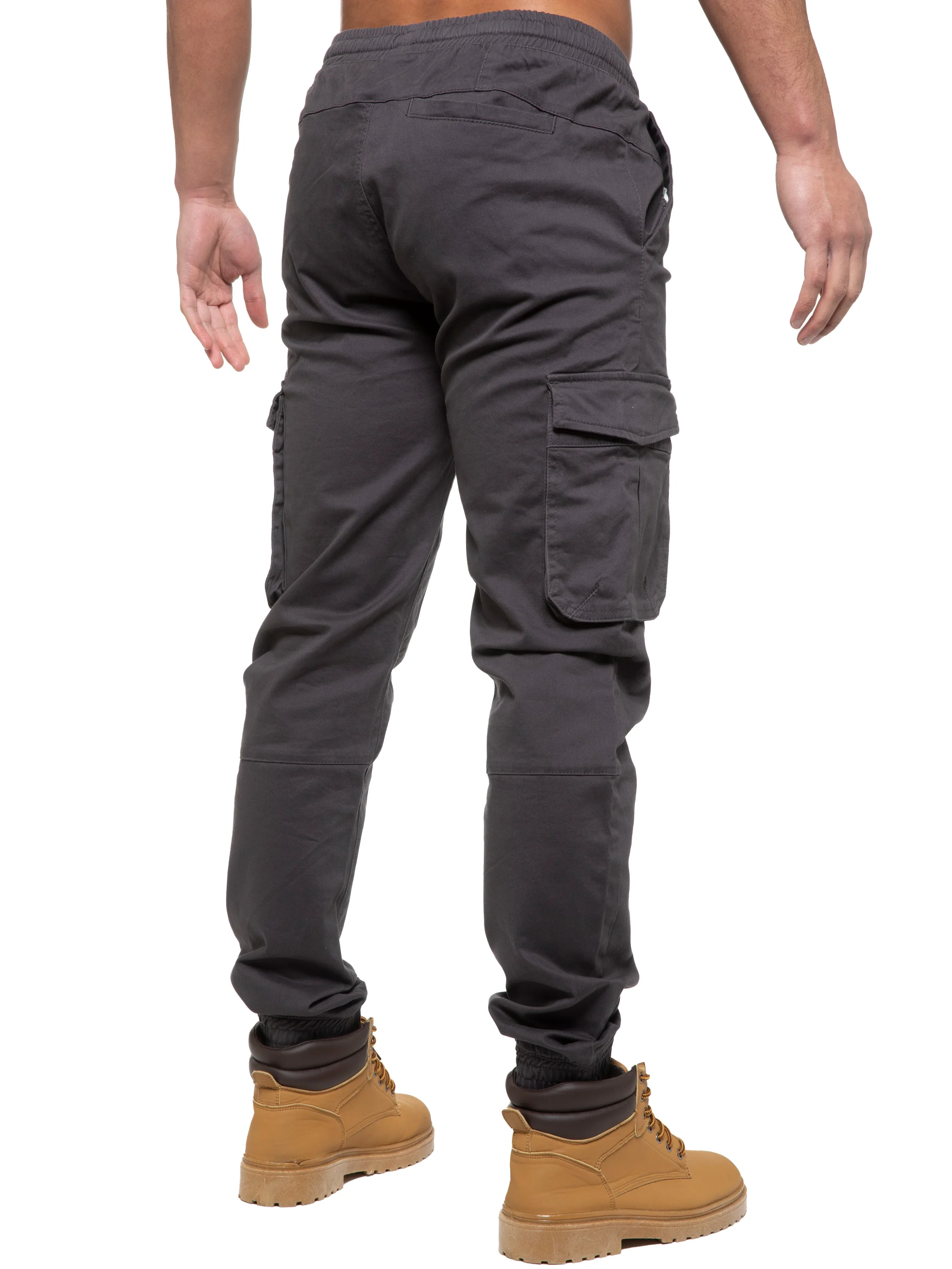 Enzo | Mens Cargo Jogger Jeans - Image 5