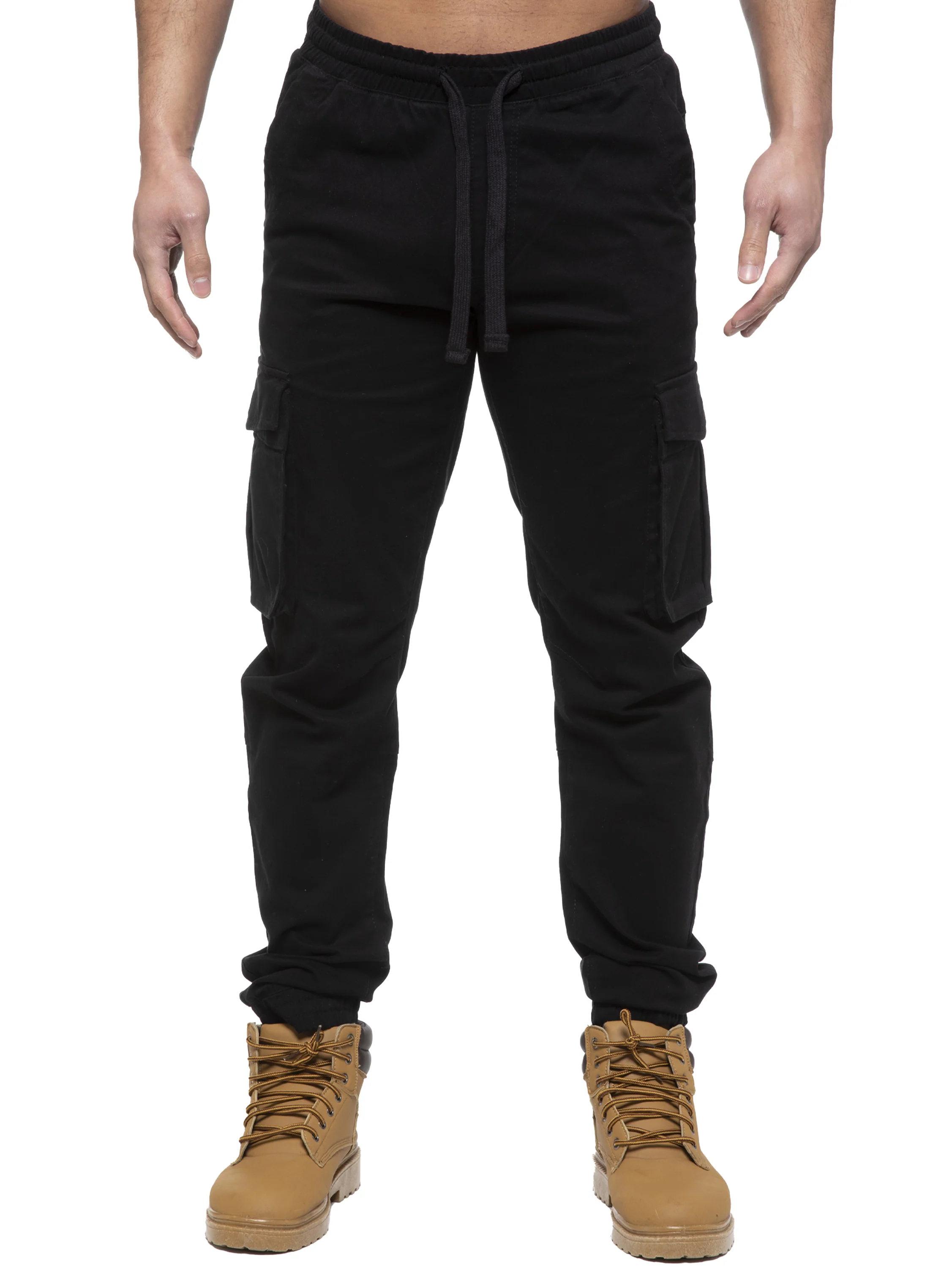 Enzo | Mens Cargo Jogger Jeans - Image 7