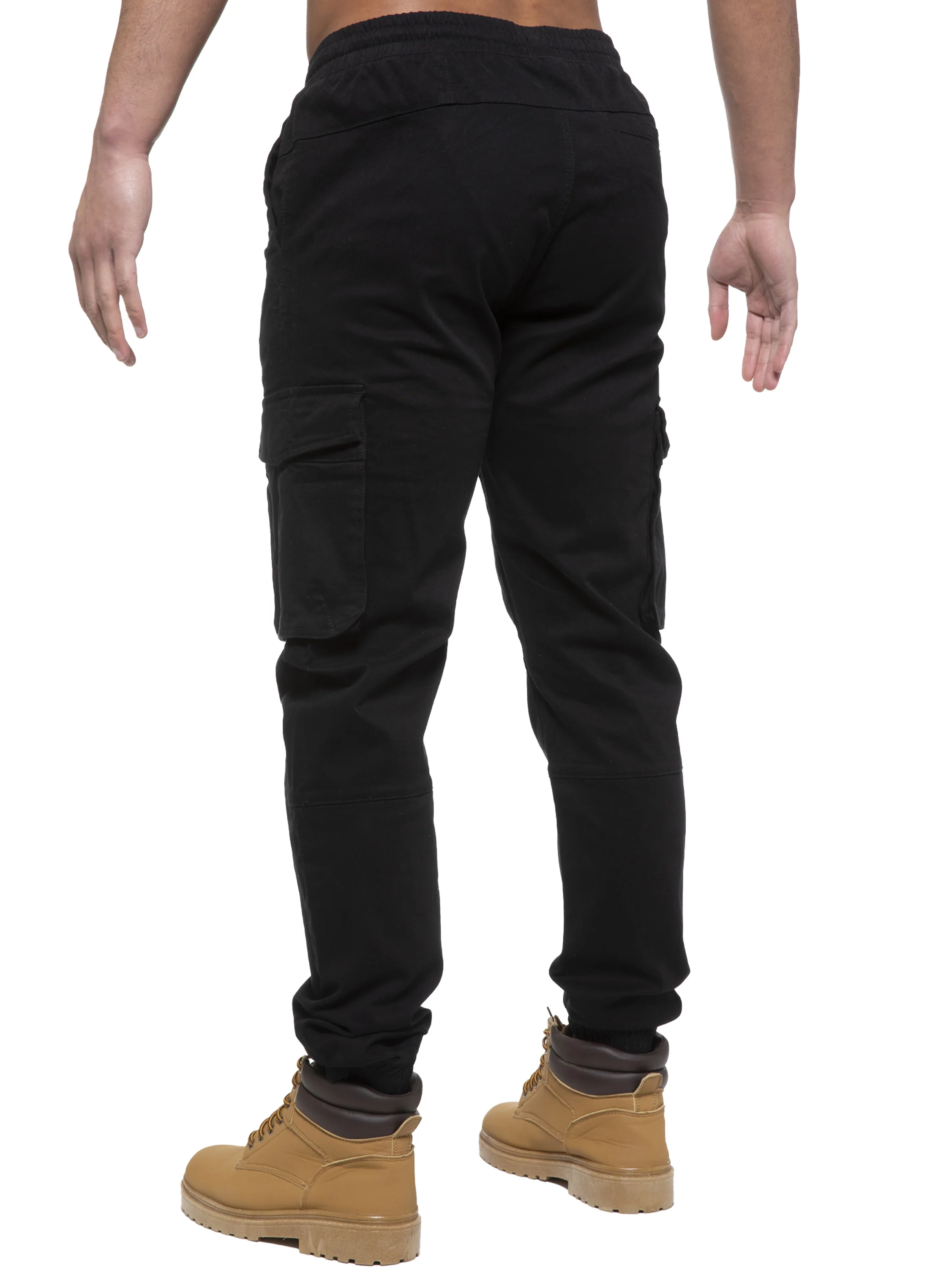 Enzo | Mens Cargo Jogger Jeans - Image 9