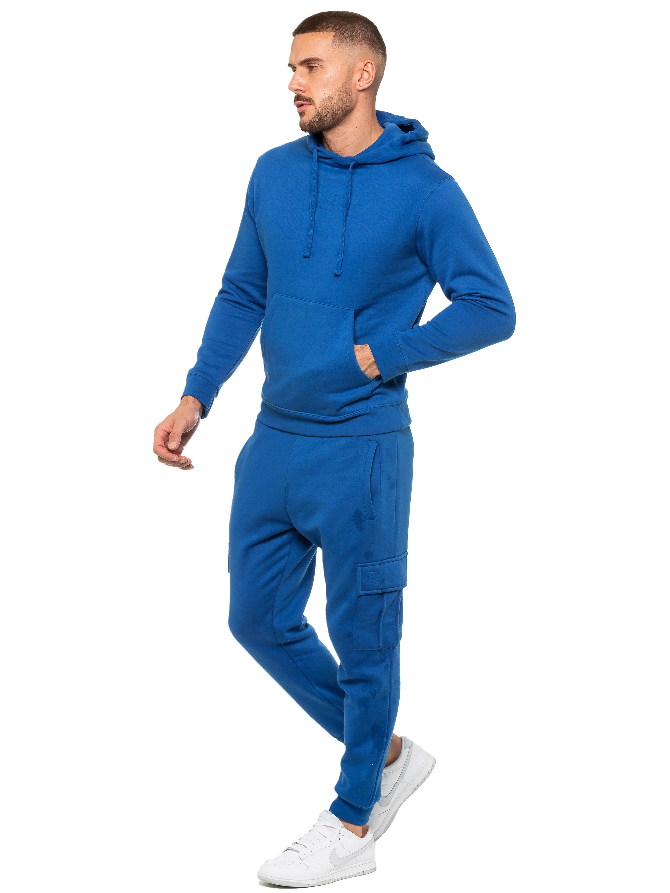 Enzo | Mens Pullover Hoodie Tracksuit Set - Image 11