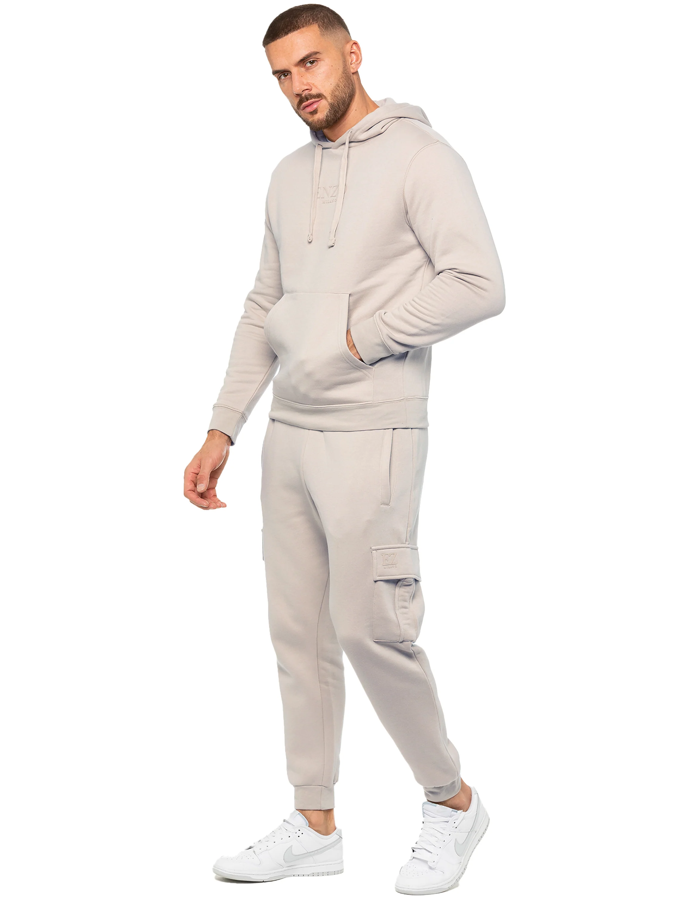 Enzo | Mens Pullover Hoodie Tracksuit Set - Image 16