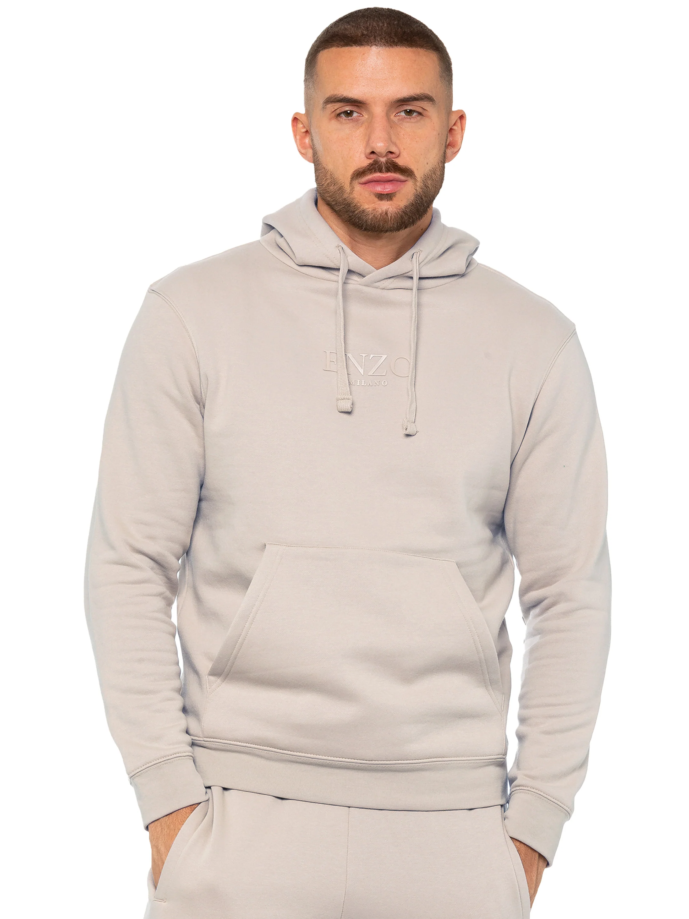 Enzo | Mens Pullover Hoodie Tracksuit Set - Image 17