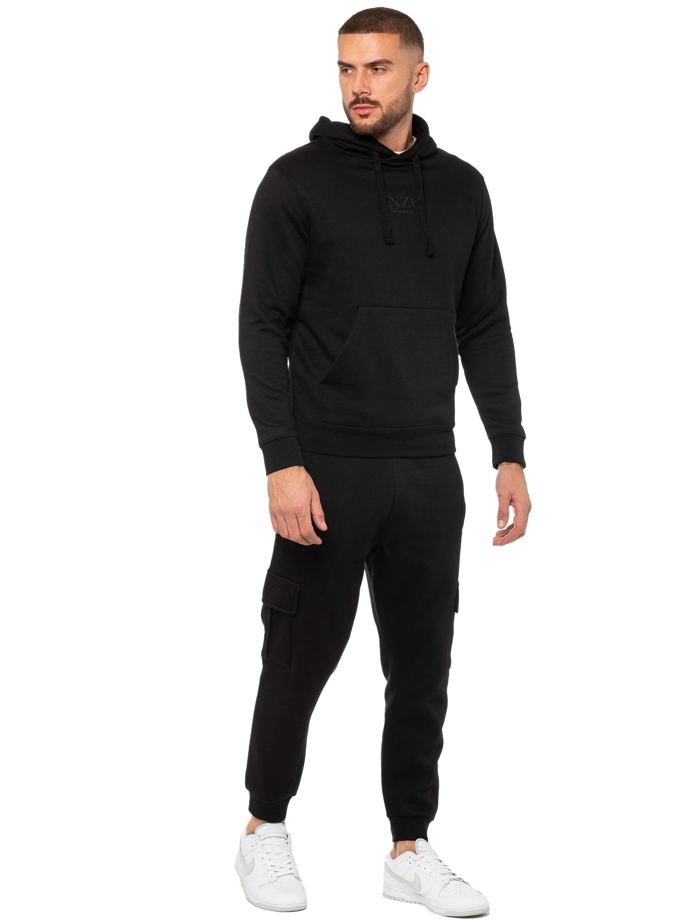 Enzo | Mens Pullover Hoodie Tracksuit Set - Image 5