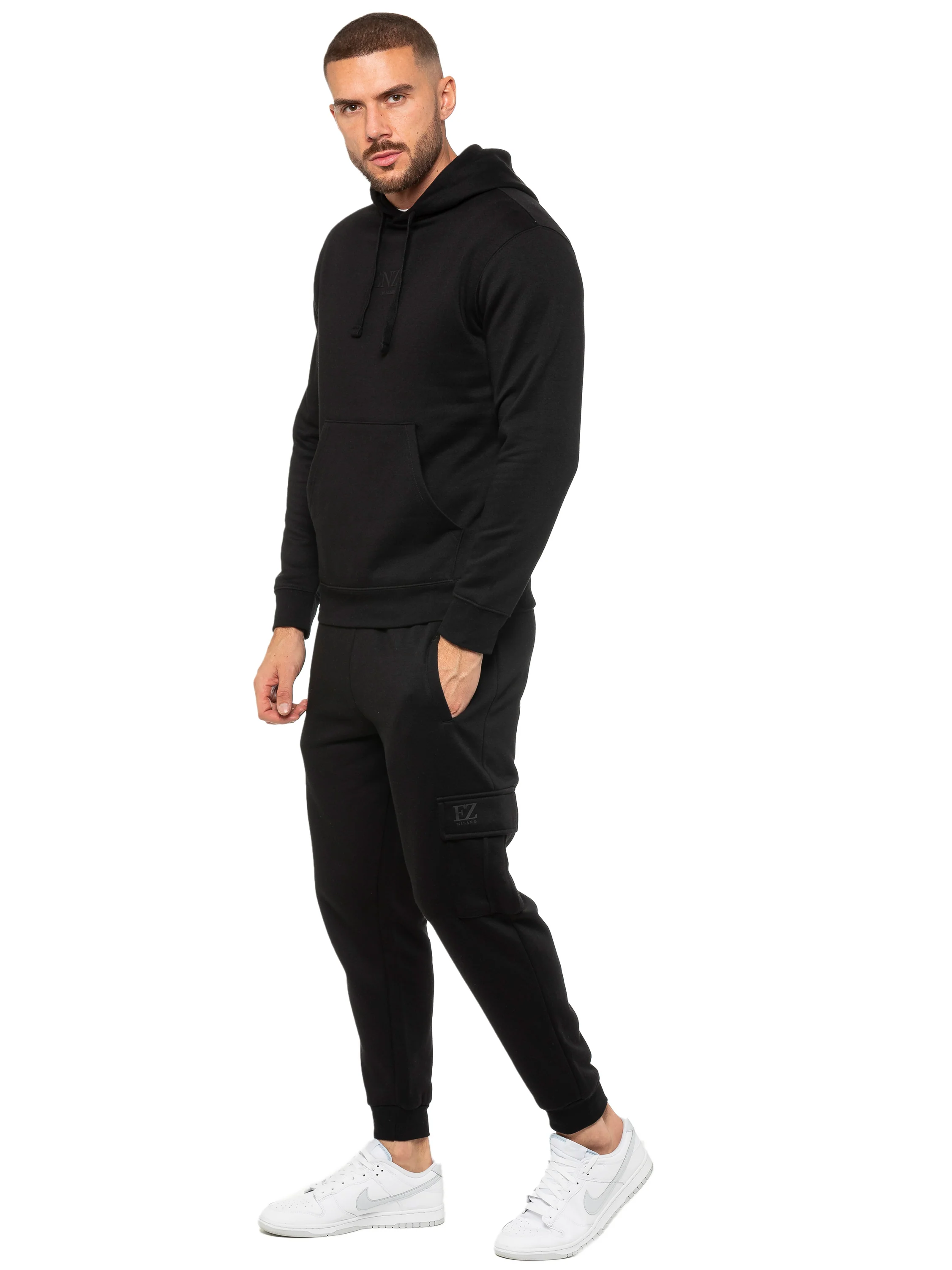 Enzo | Mens Pullover Hoodie Tracksuit Set - Image 7