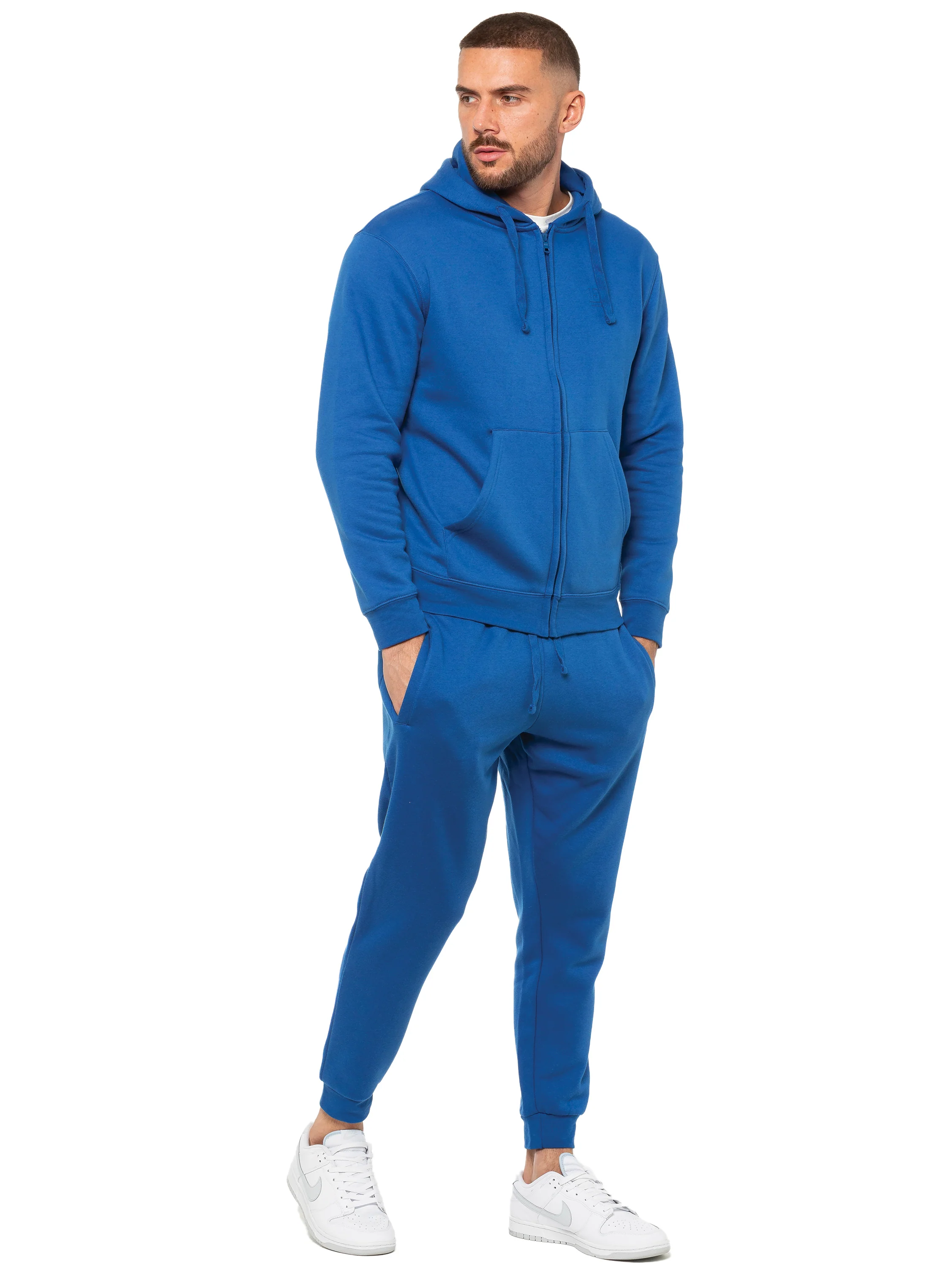 Enzo | Mens Zip Hoodie Tracksuit Set - Image 12