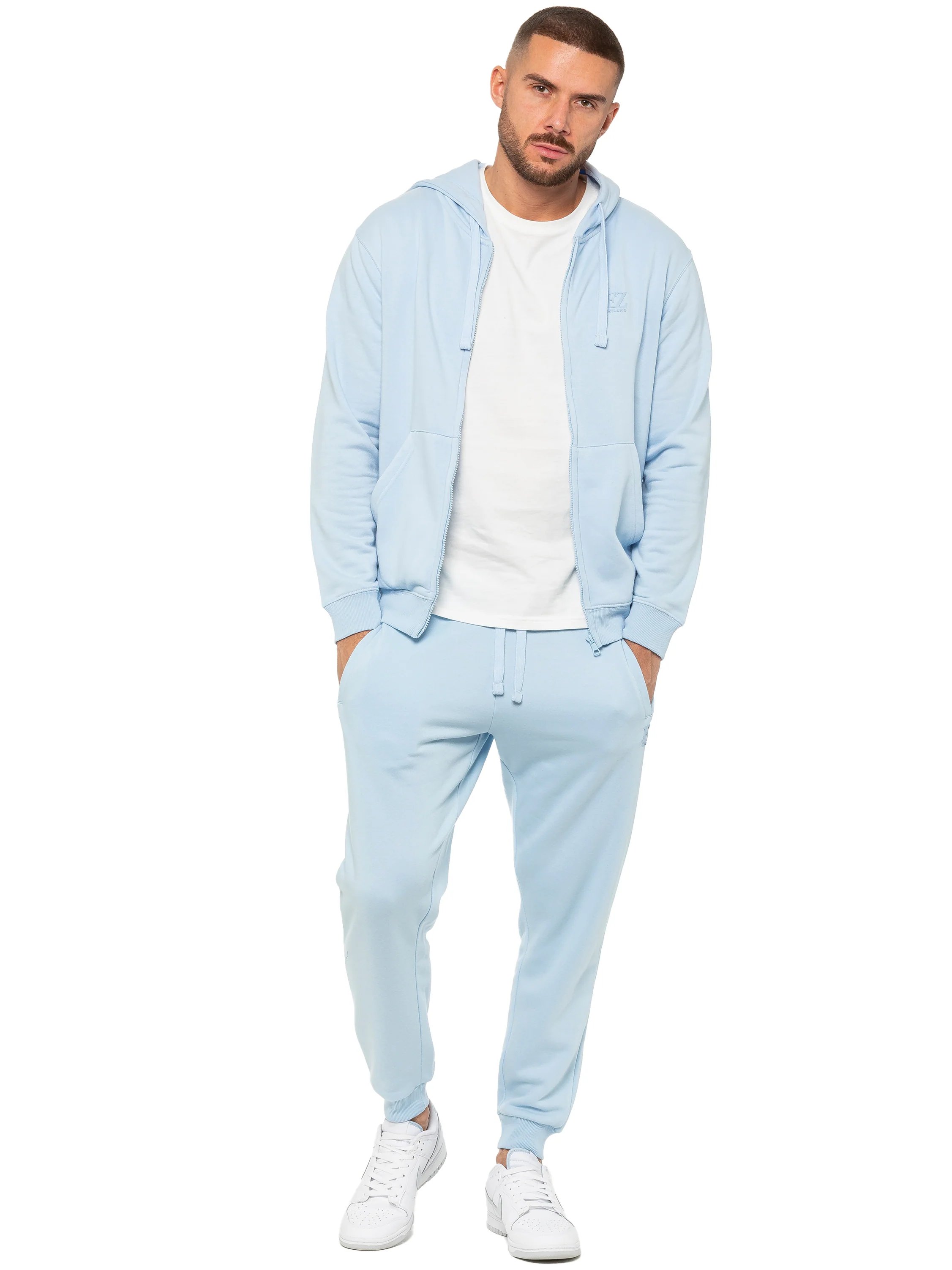 Enzo | Mens Zip Hoodie Tracksuit Set - Image 14