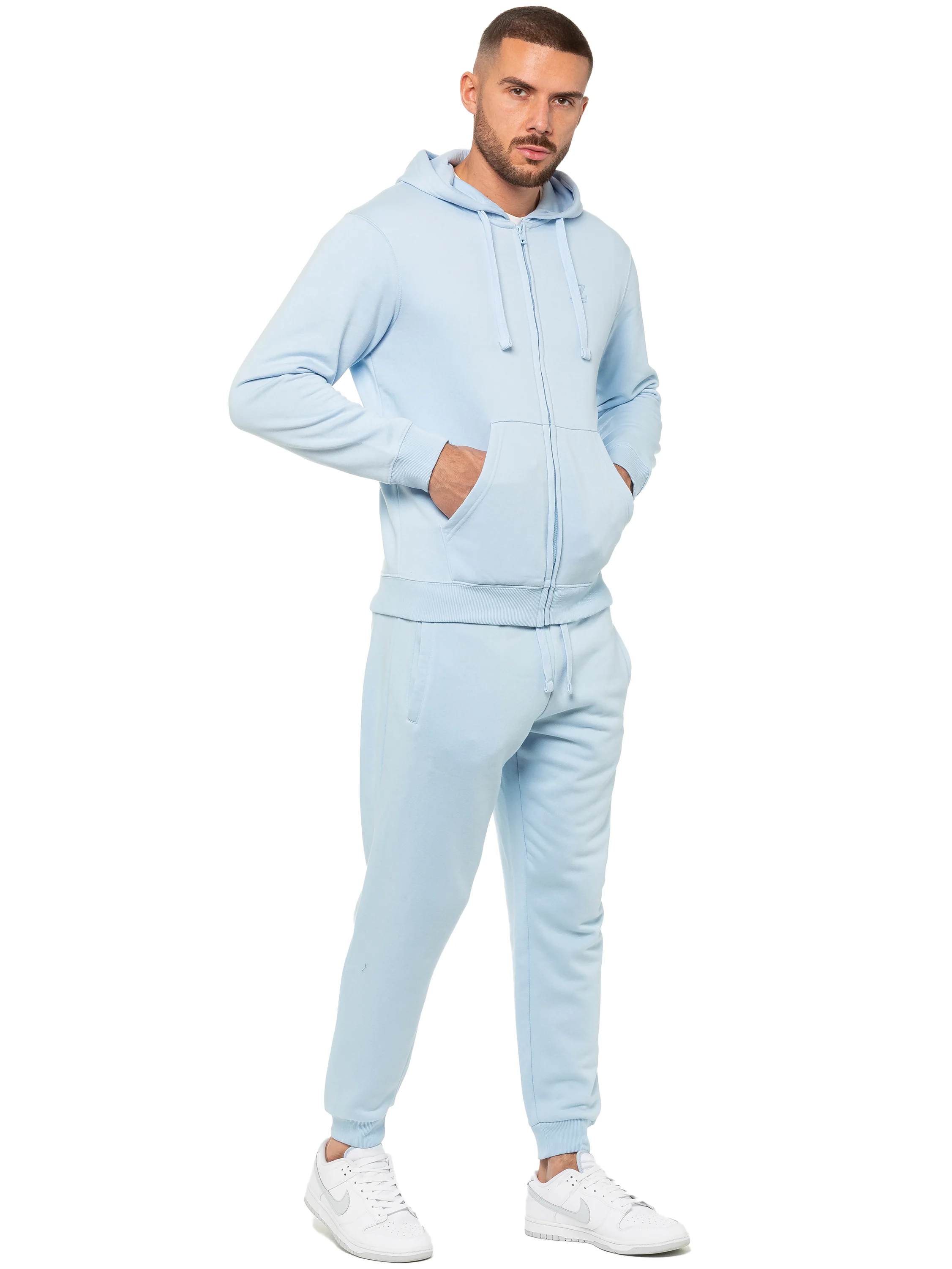 Enzo | Mens Zip Hoodie Tracksuit Set - Image 18