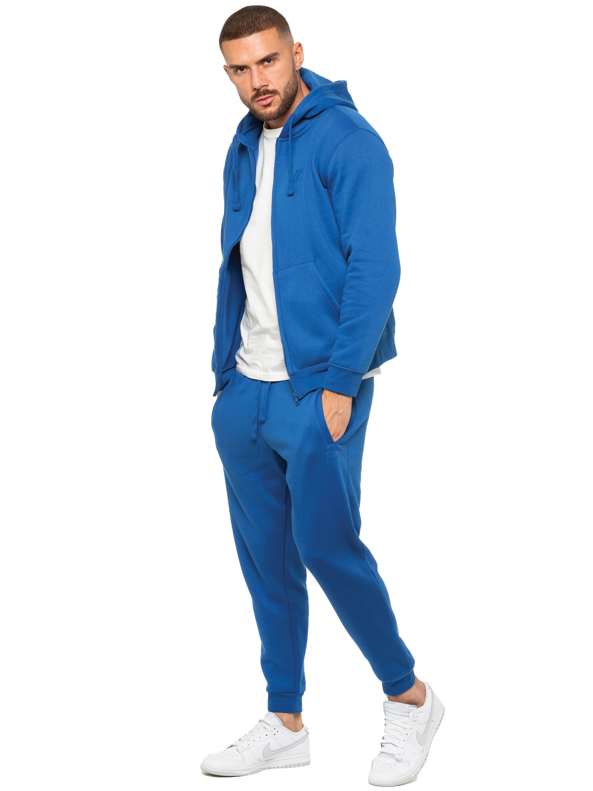 Enzo | Mens Zip Hoodie Tracksuit Set - Image 9