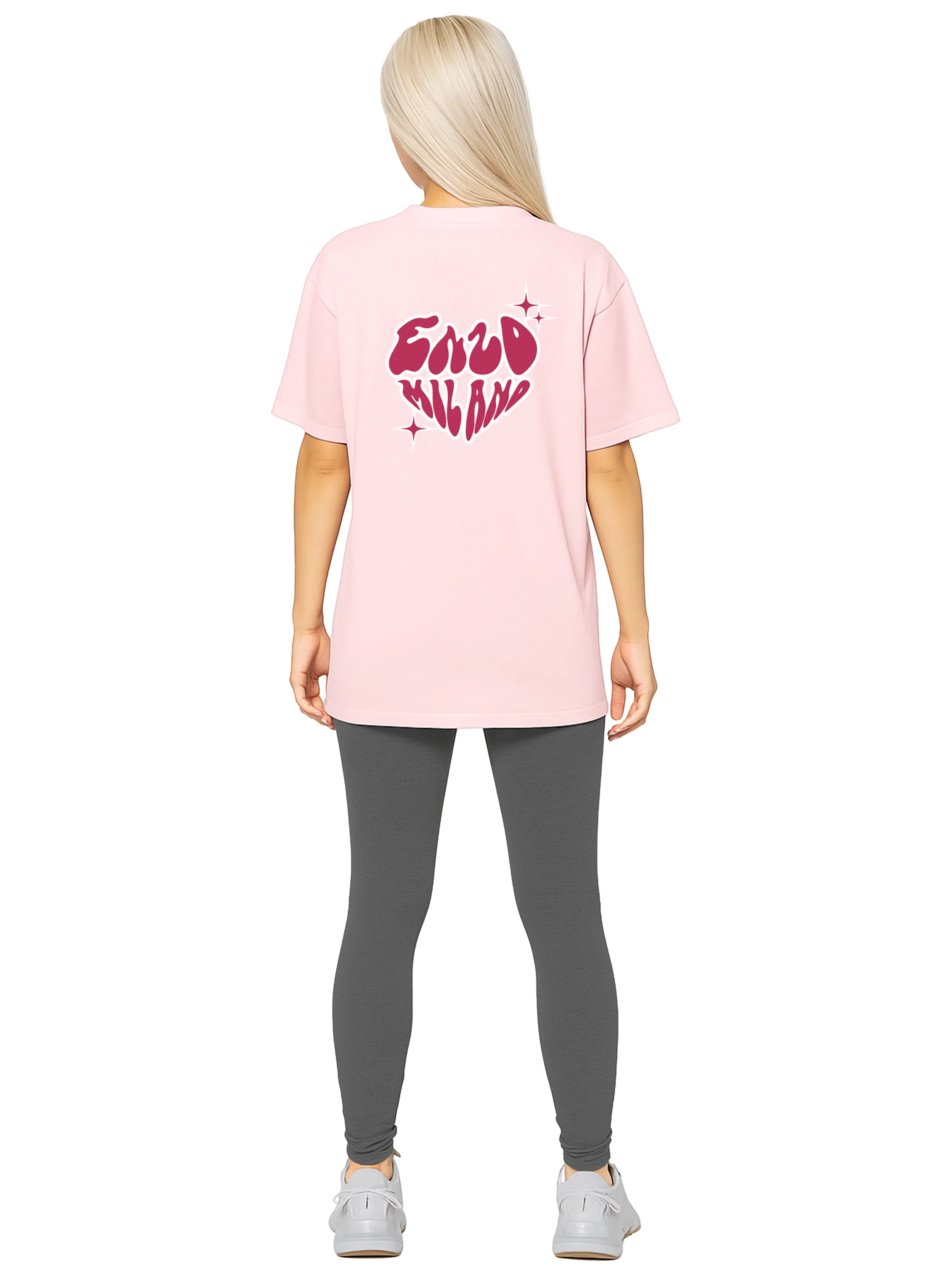 Enzo | Womens T-Shirt and Leggings Gym Set - Image 8