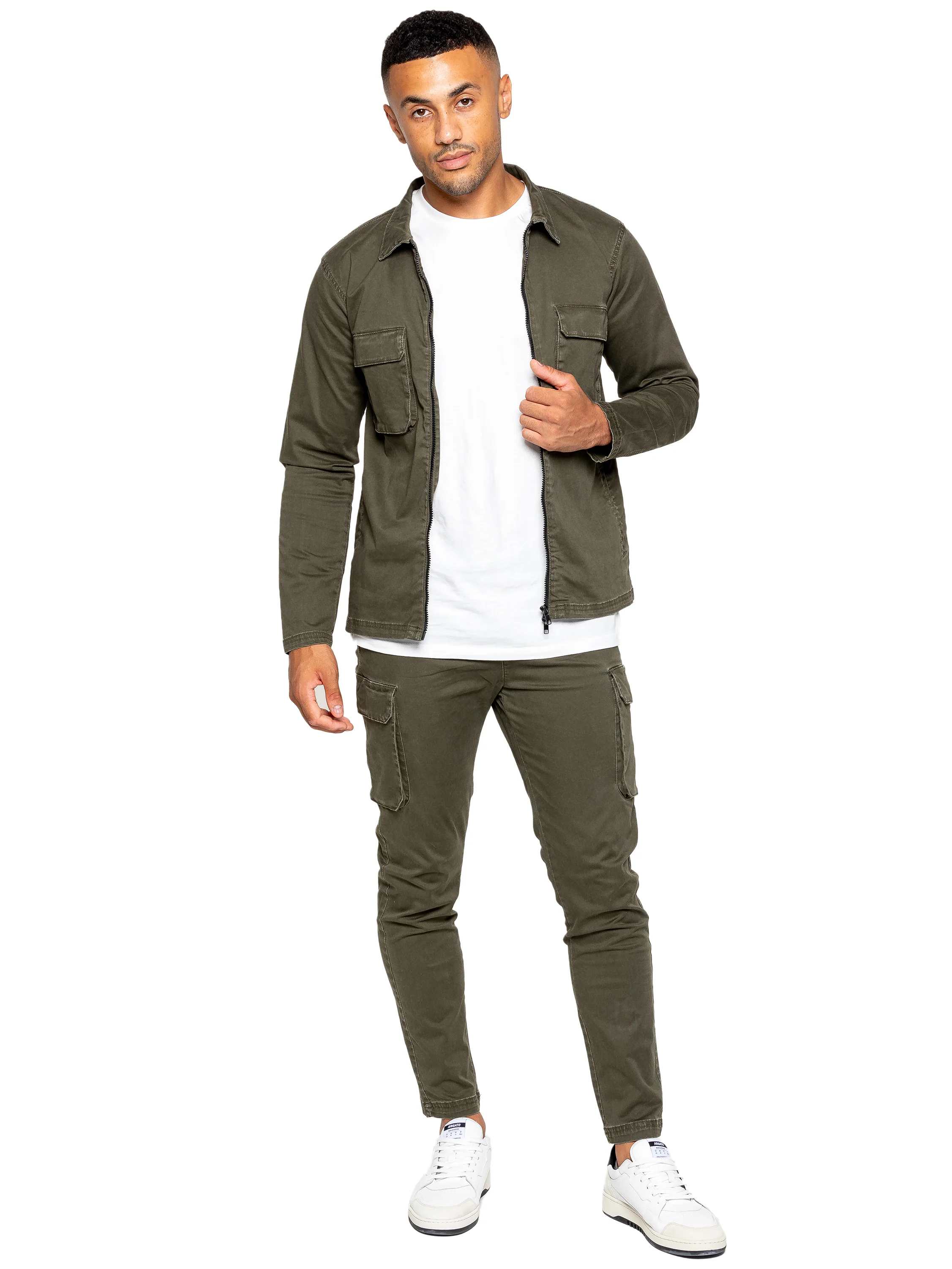 Enzo | Mens Cargo Tracksuit - Image 24