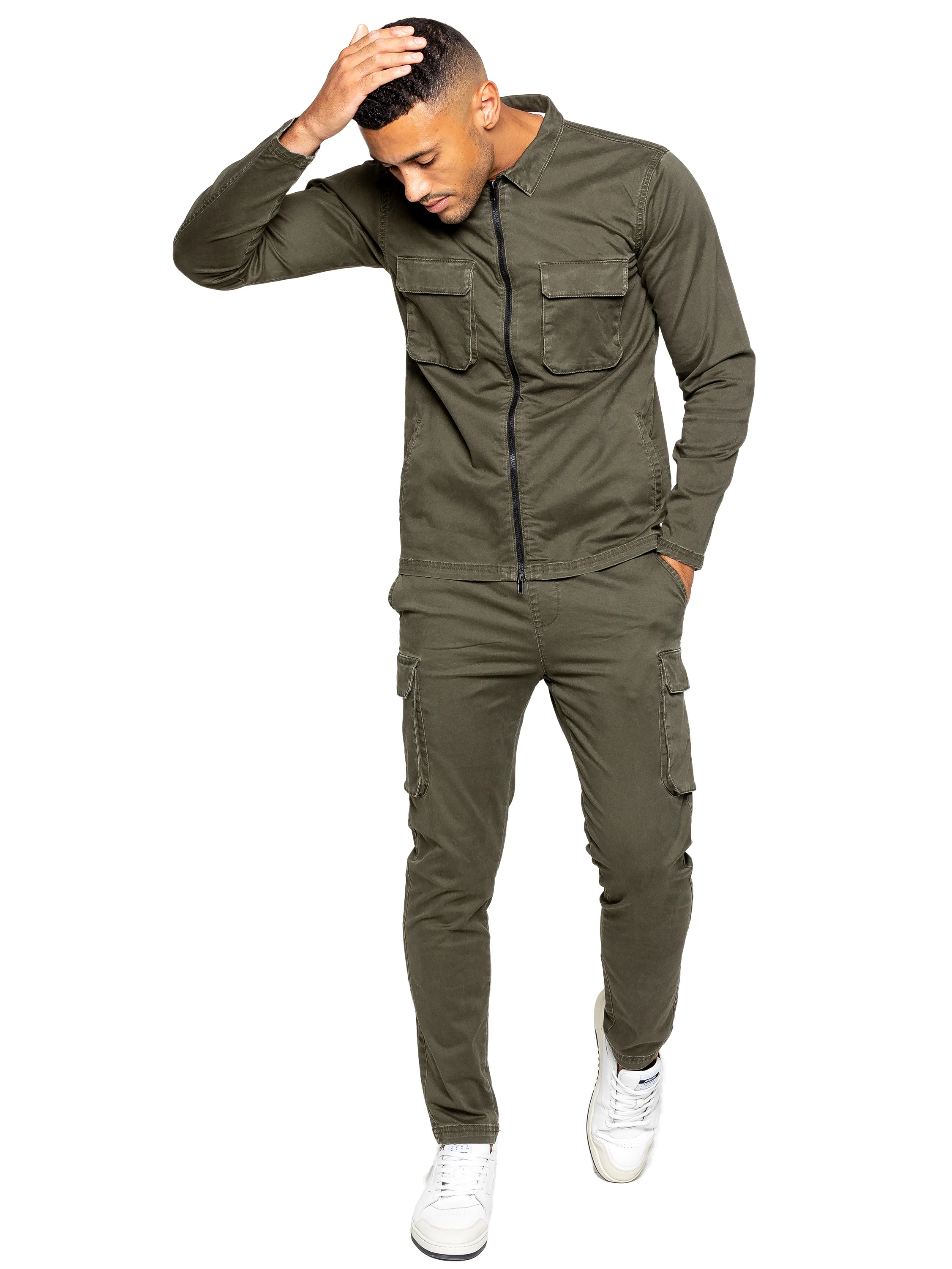 Enzo | Mens Cargo Tracksuit - Image 28
