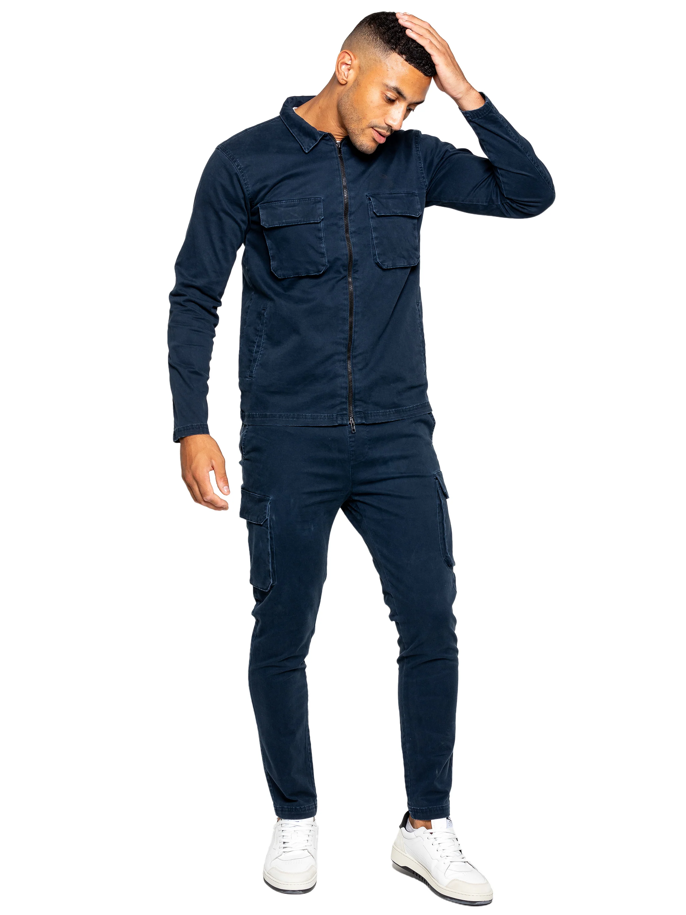 Enzo | Mens Cargo Tracksuit - Image 3