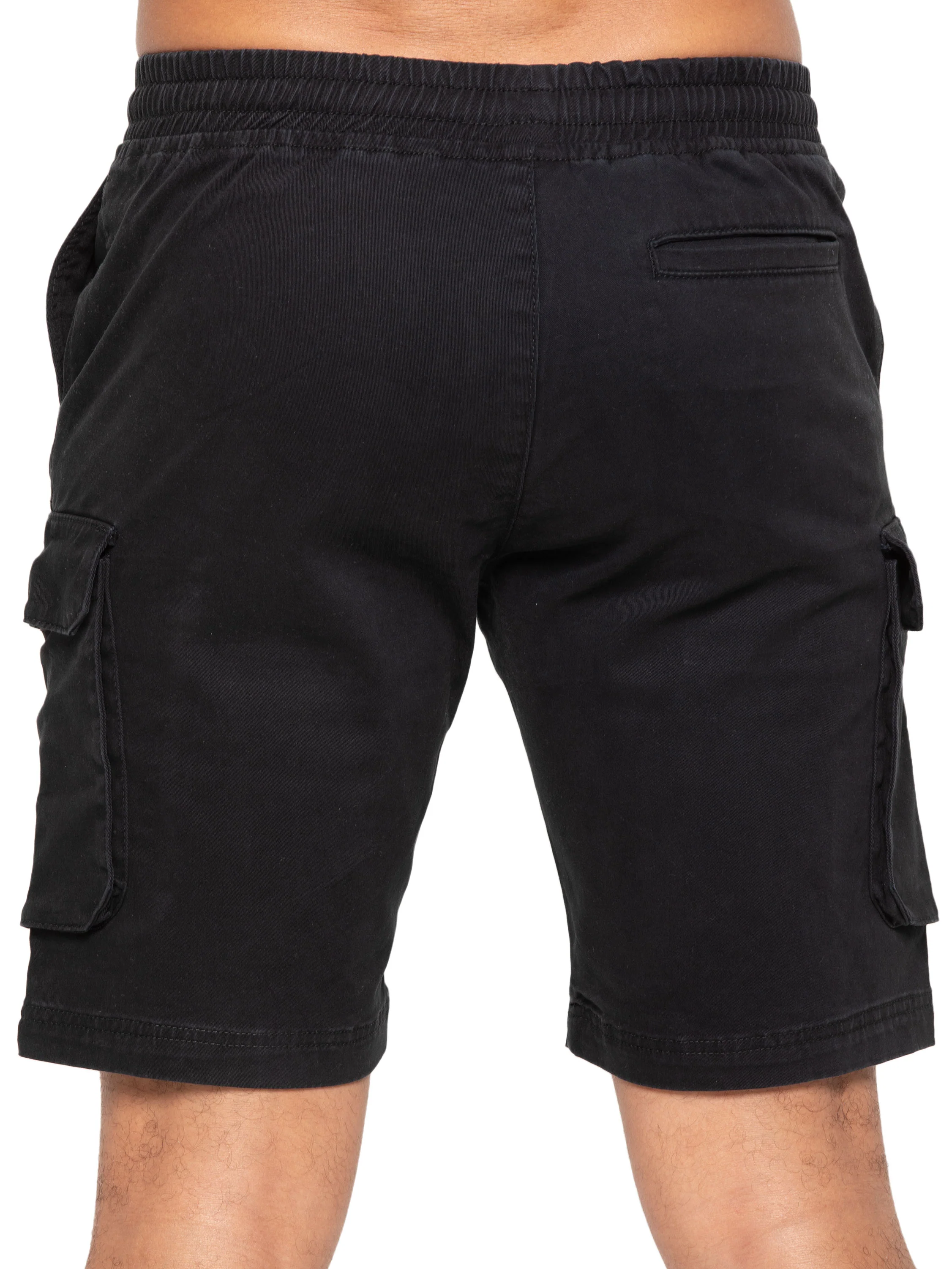 Enzo | Mens Cargo Overshirt Tracksuit With Shorts Set - Image 22