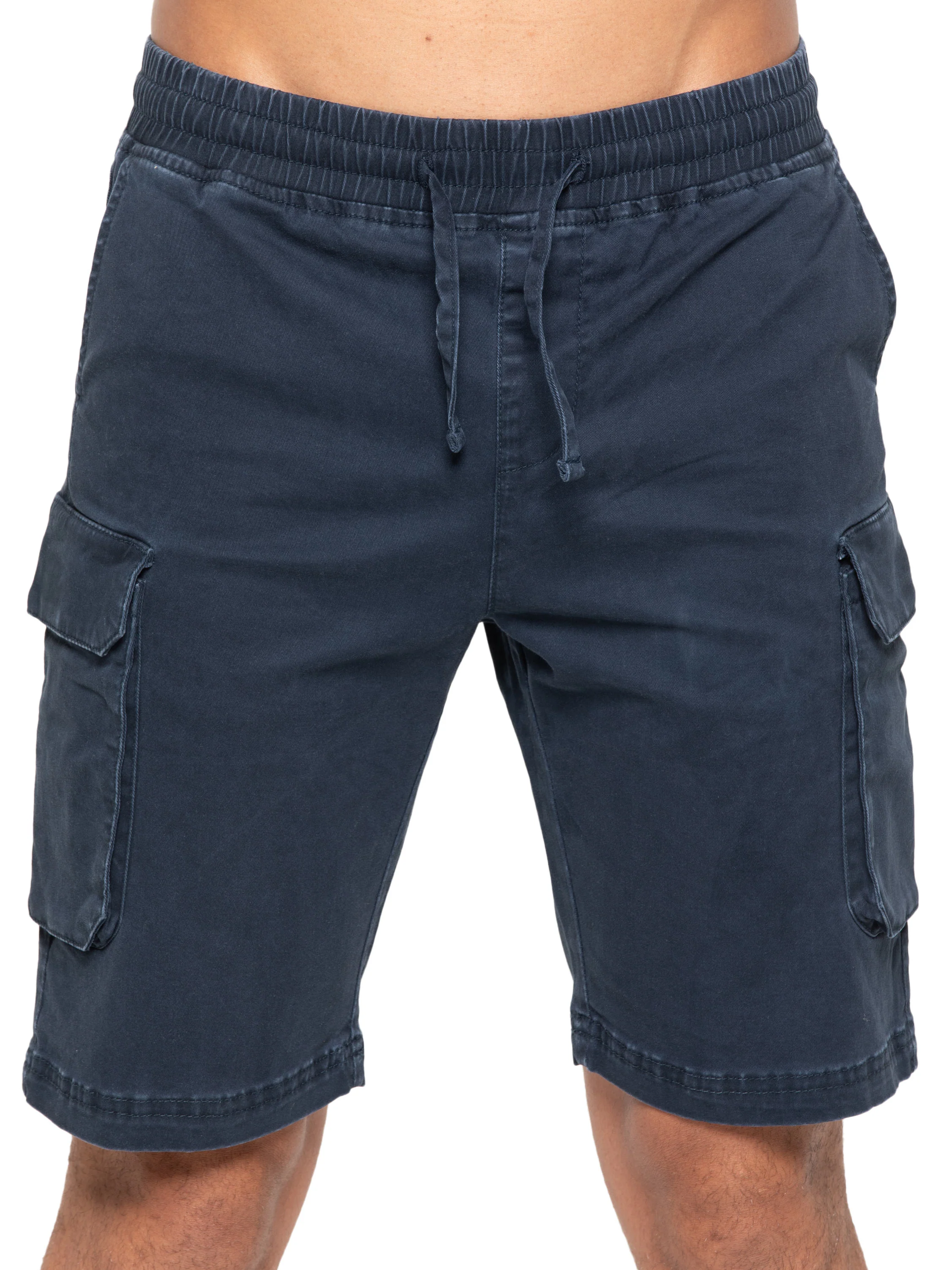 Enzo | Mens Cargo Overshirt Tracksuit With Shorts Set - Image 31