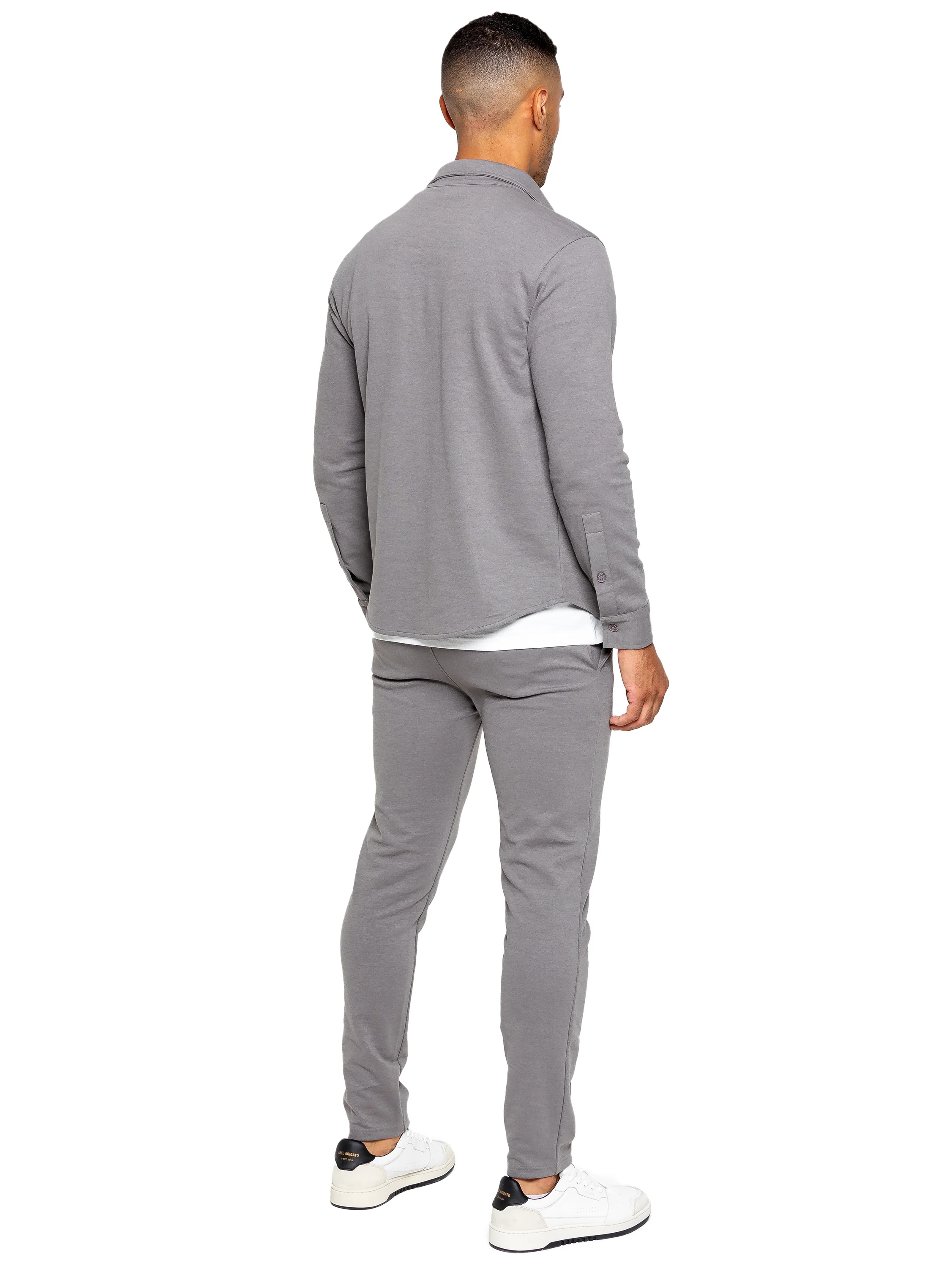 Enzo | Mens Overshirt Tracksuit Set - Image 5