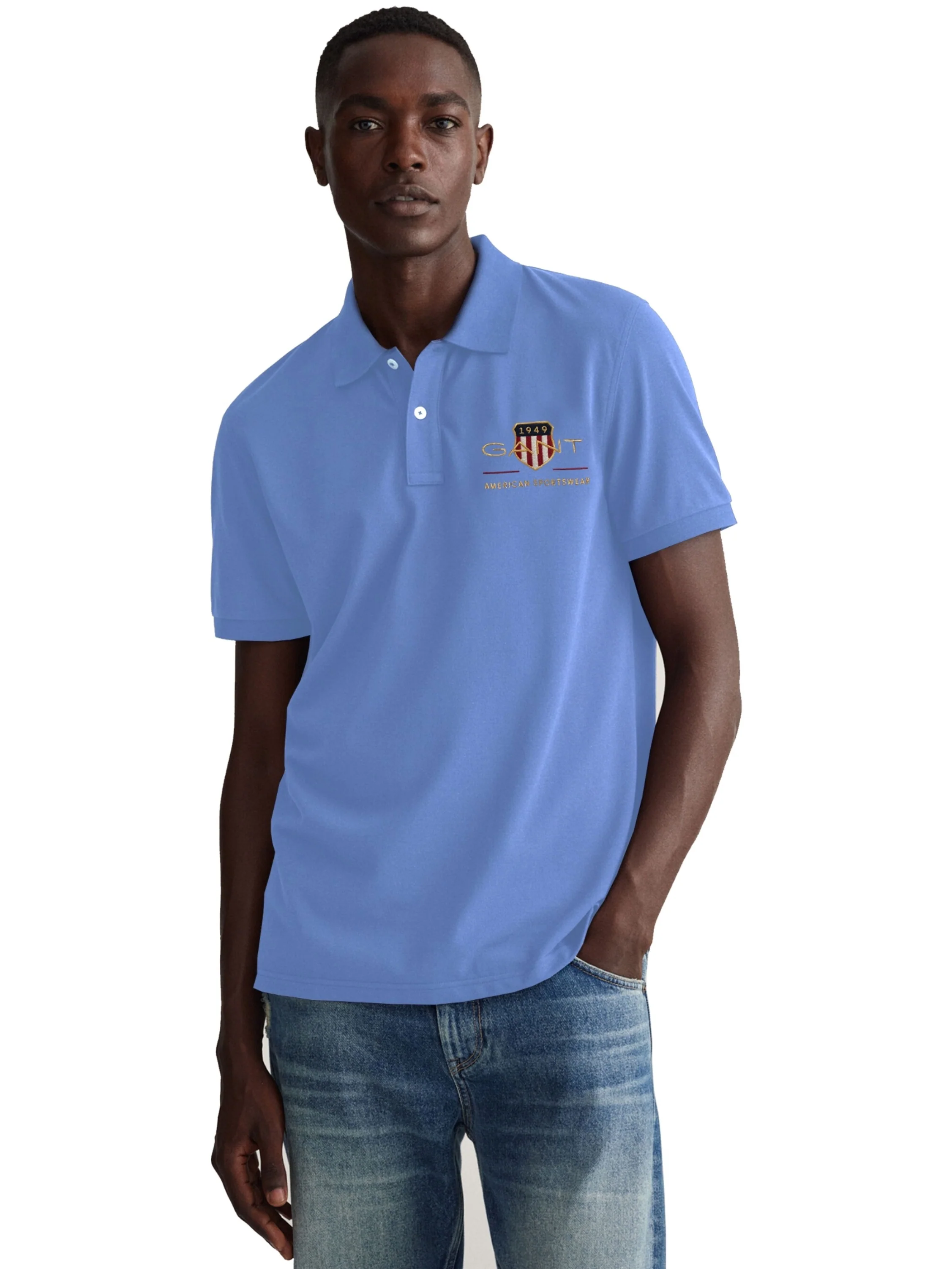 Gant Mens Original Designer Polo Shirt - Image 7