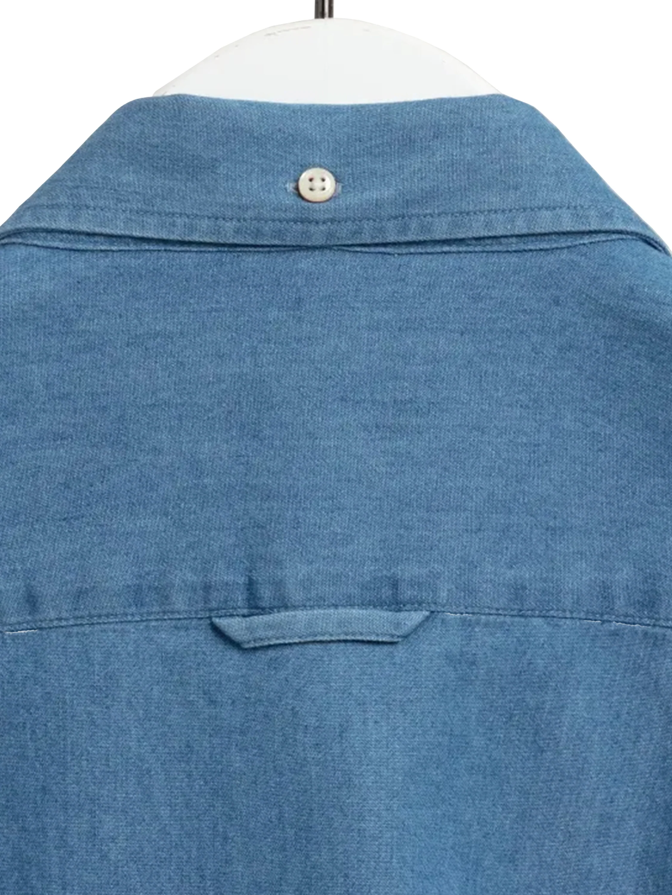 Gant Mens Regular Fit Shirts | The Indigo Shirt - Image 14