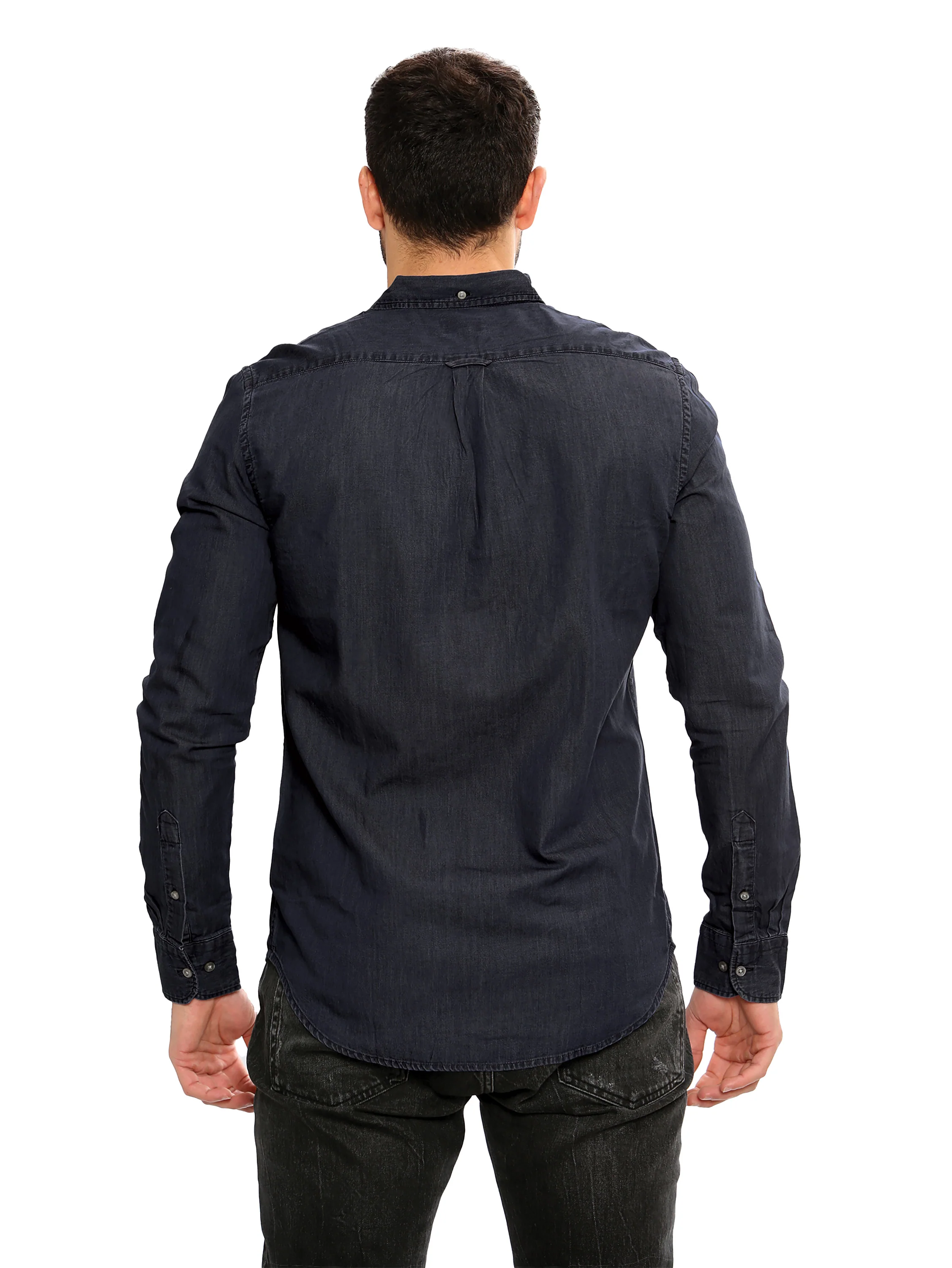 Gant Mens Regular Fit Shirts | The Indigo Shirt - Image 6
