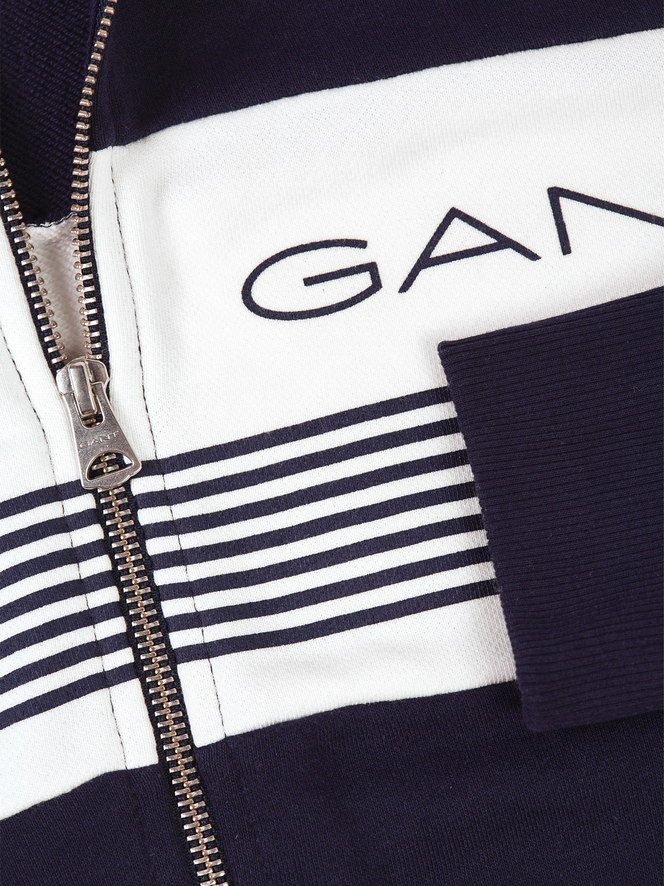 Gant | Mens Zip Through Sweatshirt - Image 11