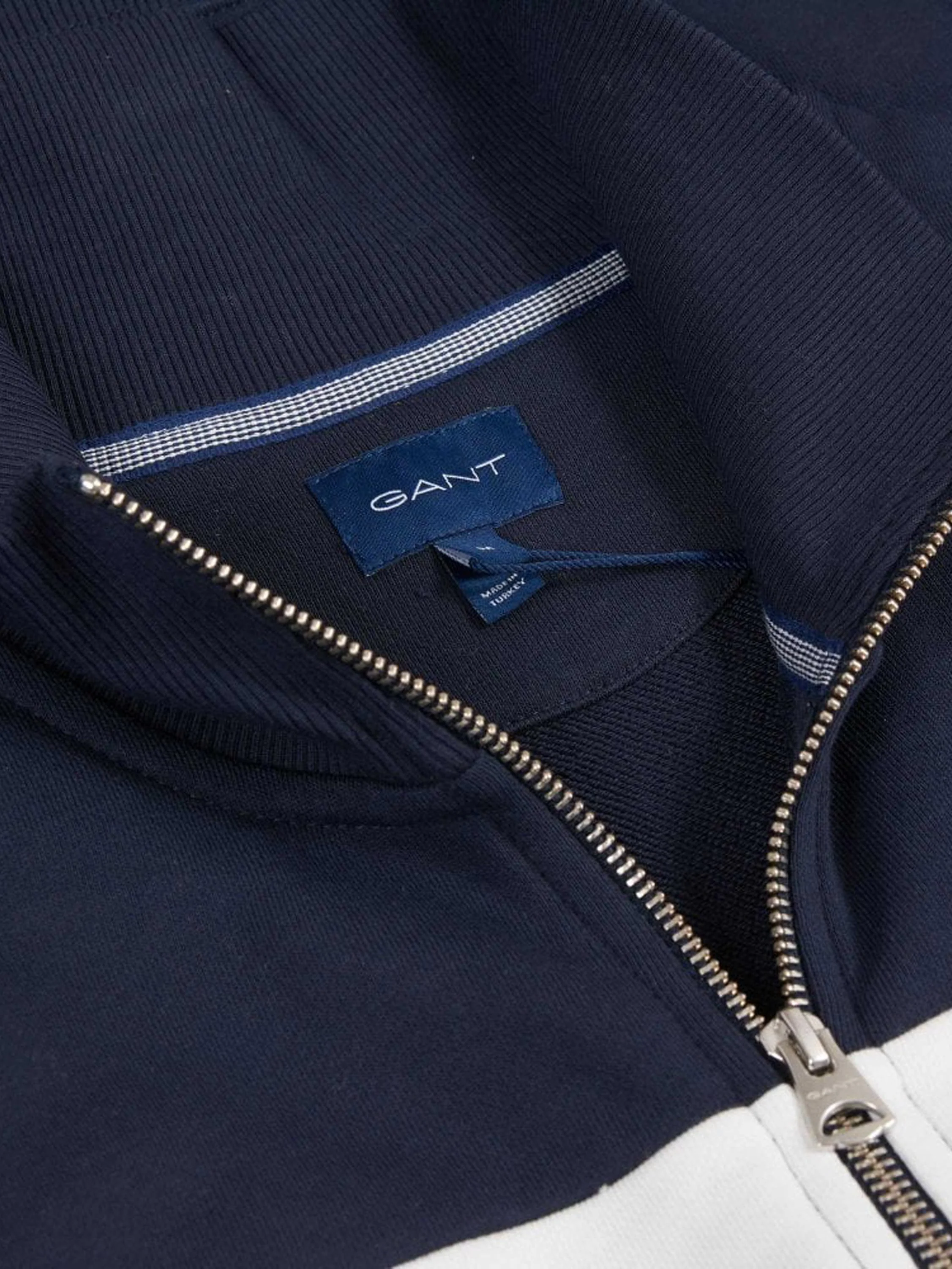 Gant | Mens Zip Through Sweatshirt - Image 12