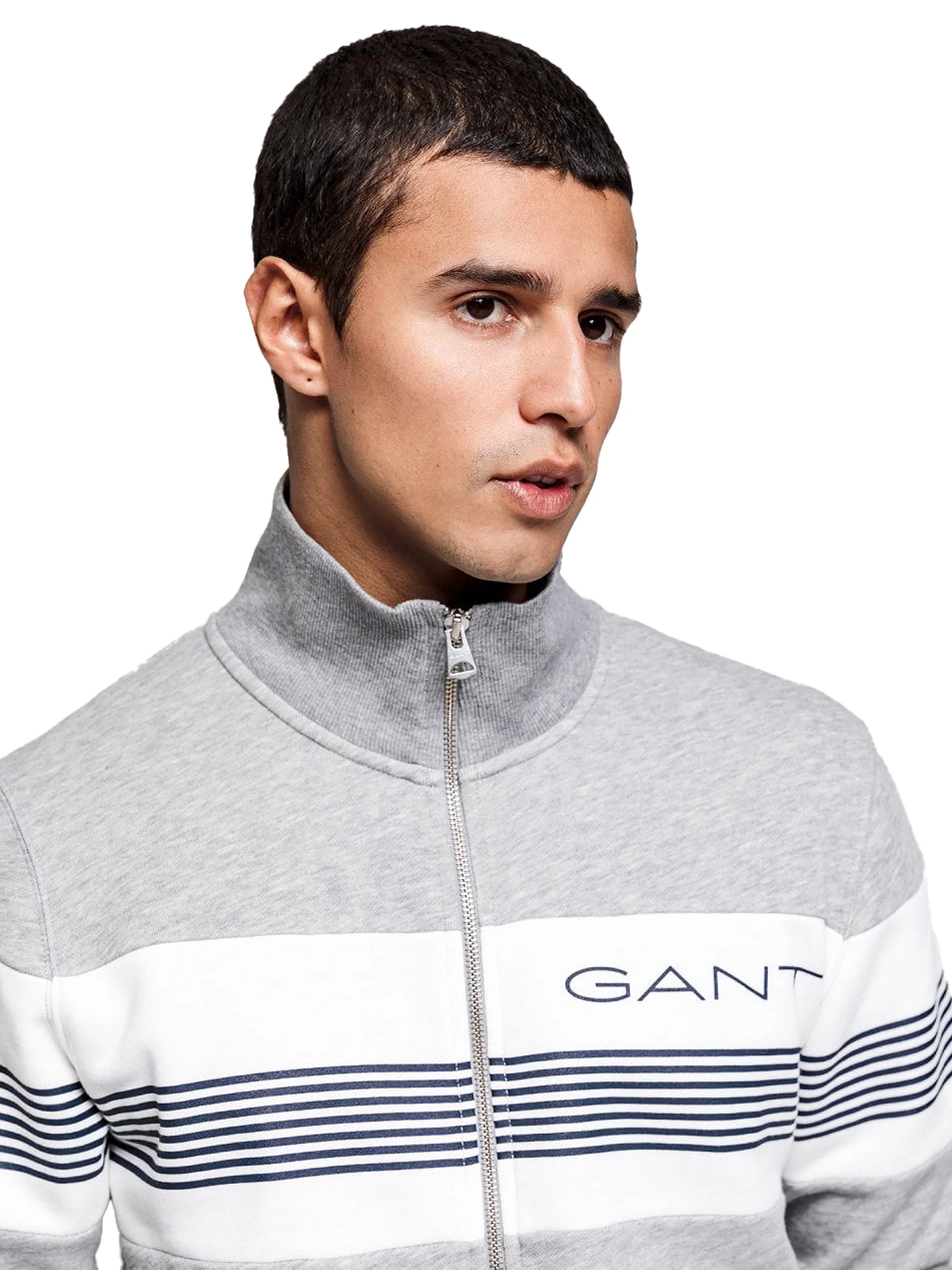 Gant | Mens Zip Through Sweatshirt - Image 4