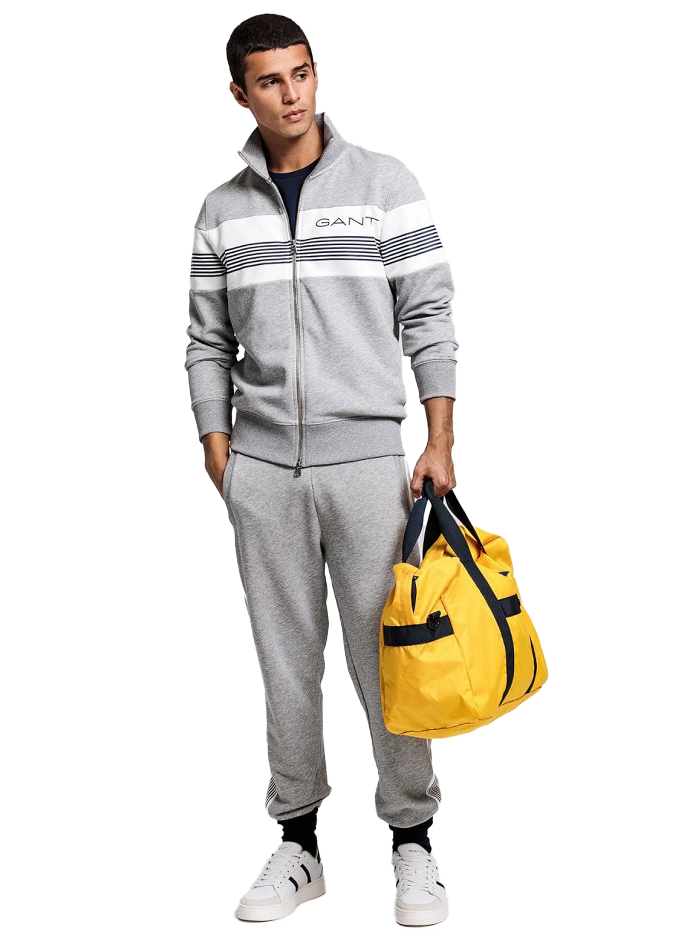 Gant | Mens Zip Through Sweatshirt - Image 6