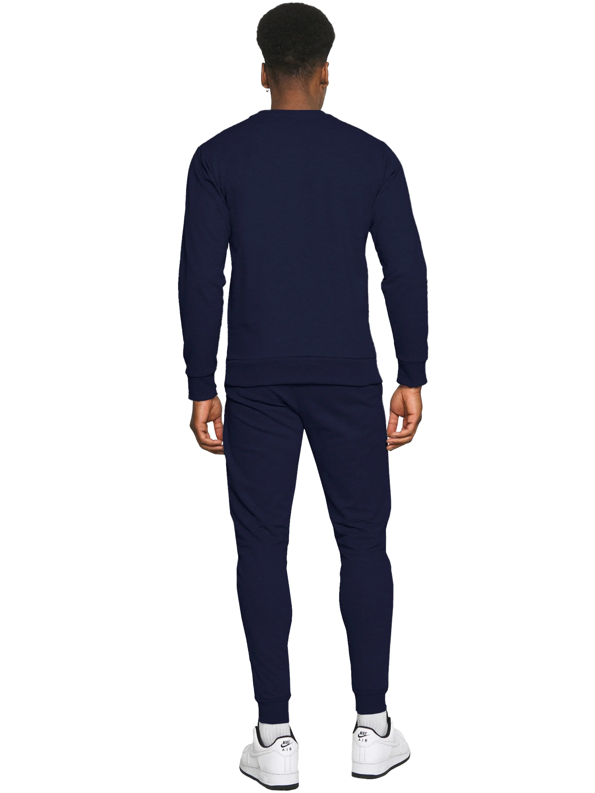 Kruze | Mens Crew Neck Sweatshirt Tracksuit Set - Image 8