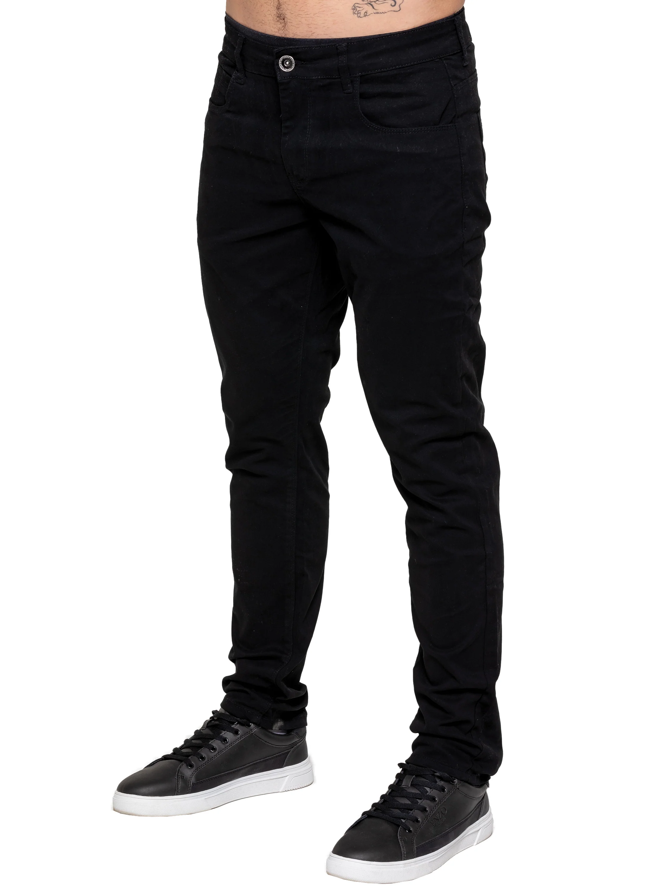 Kruze | Mens Slim Fit Stretch Chinos - Image 12