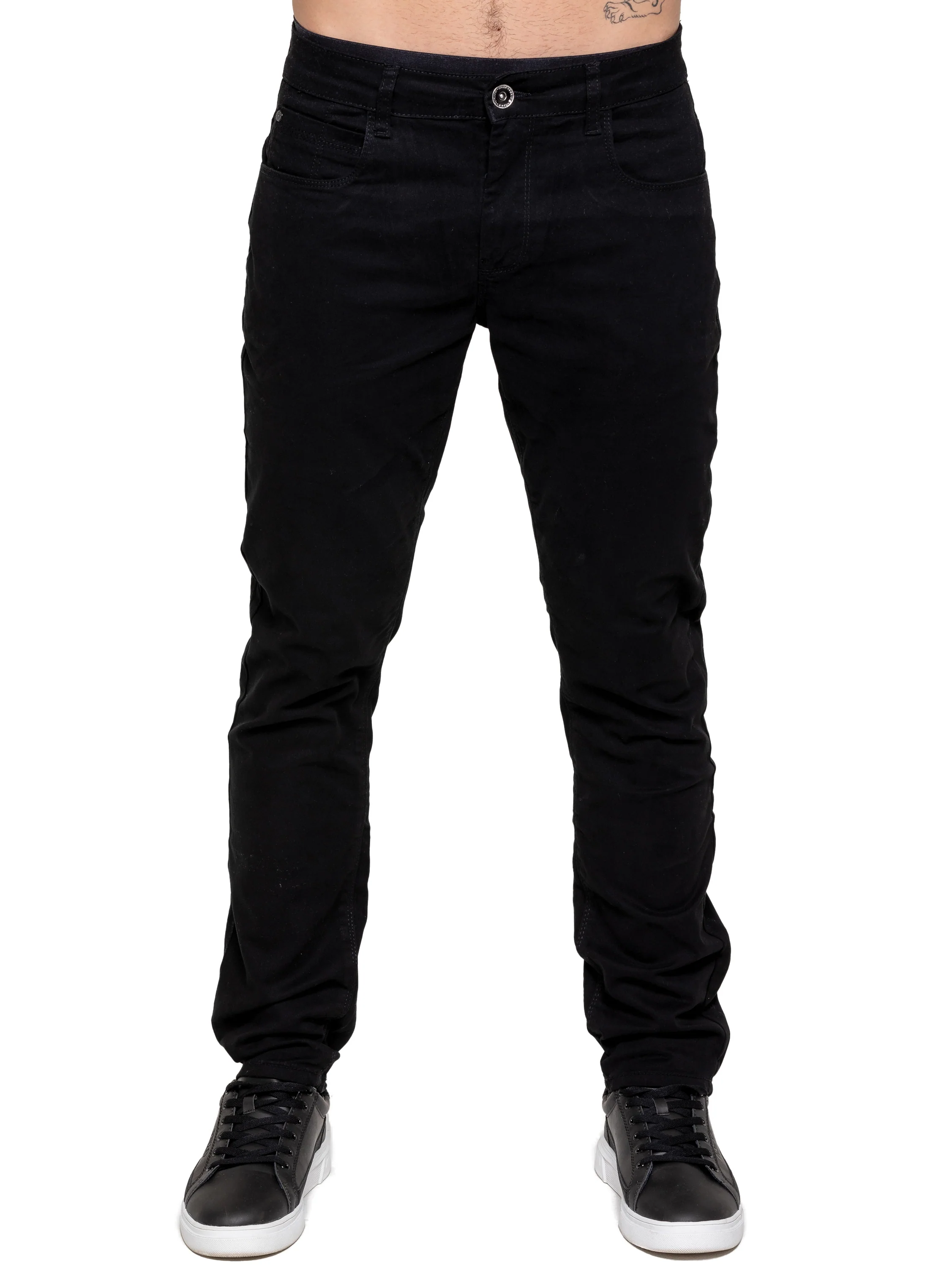 Kruze | Mens Slim Fit Stretch Chinos - Image 13