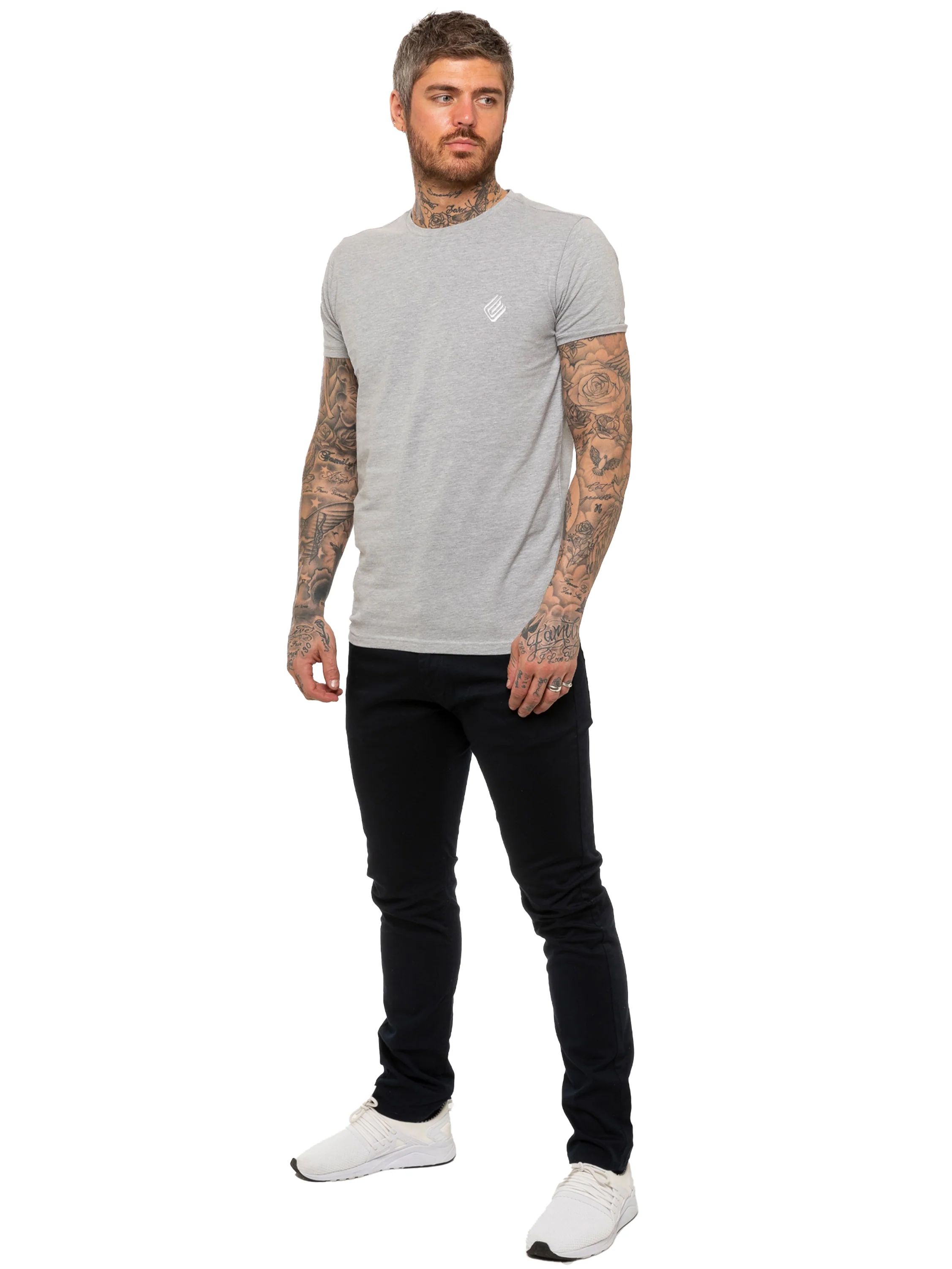 Kruze | Mens Slim Fit Stretch Chinos - Image 31