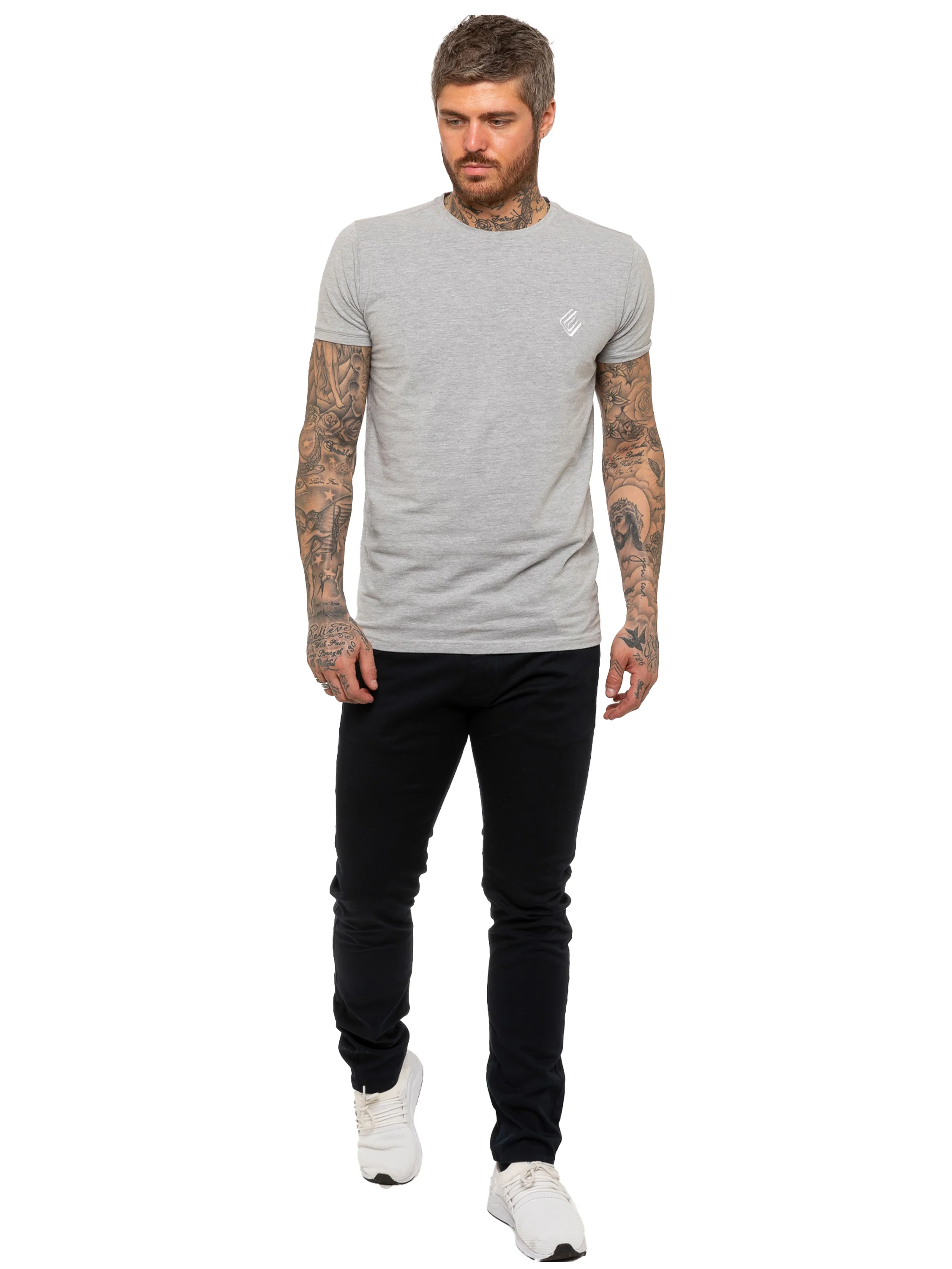 Kruze | Mens Slim Fit Stretch Chinos - Image 32