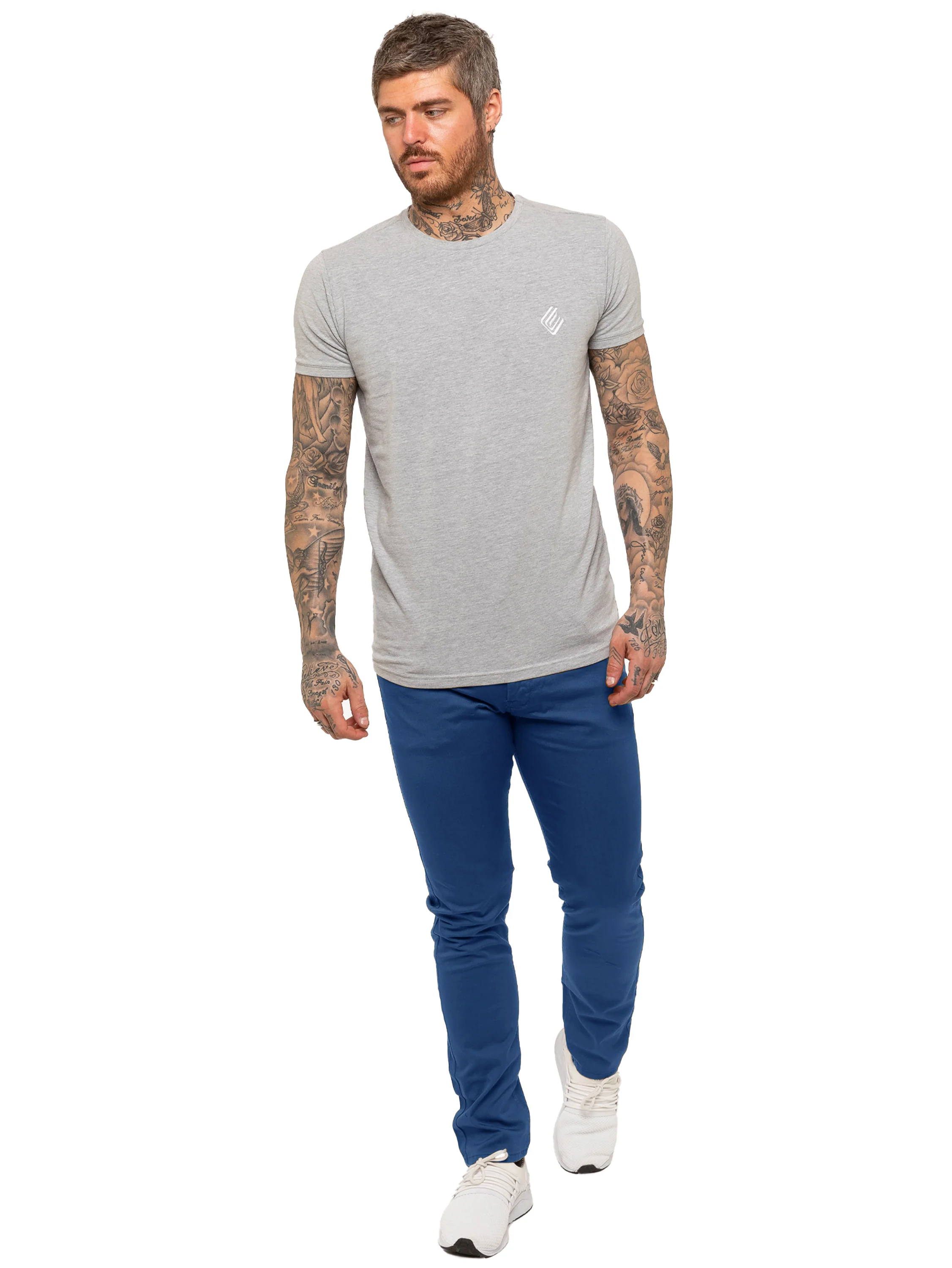 Kruze | Mens Slim Fit Stretch Chinos - Image 17