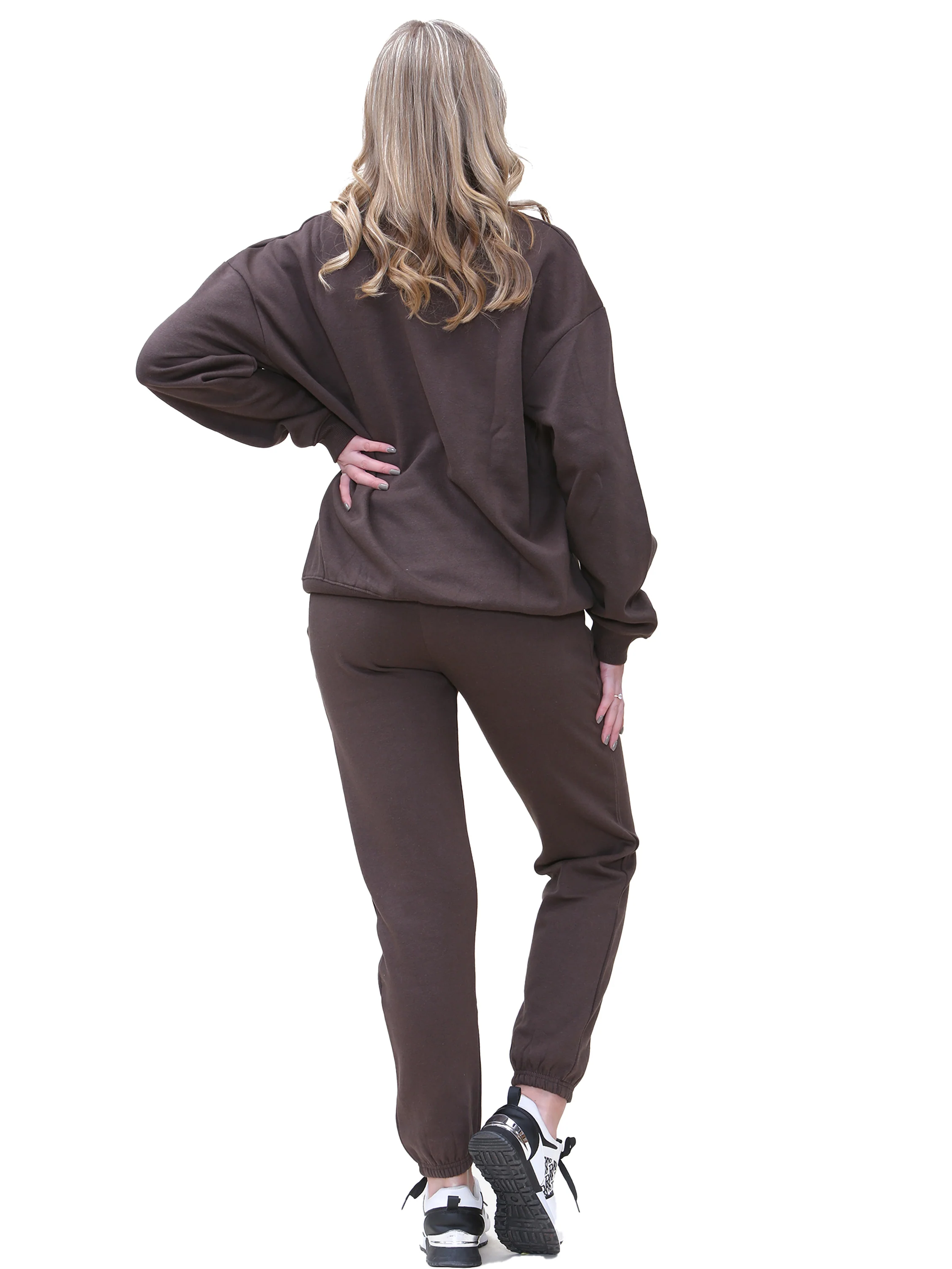 Enzo | Womens Oversized Sweatshirt Tracksuit - Image 3