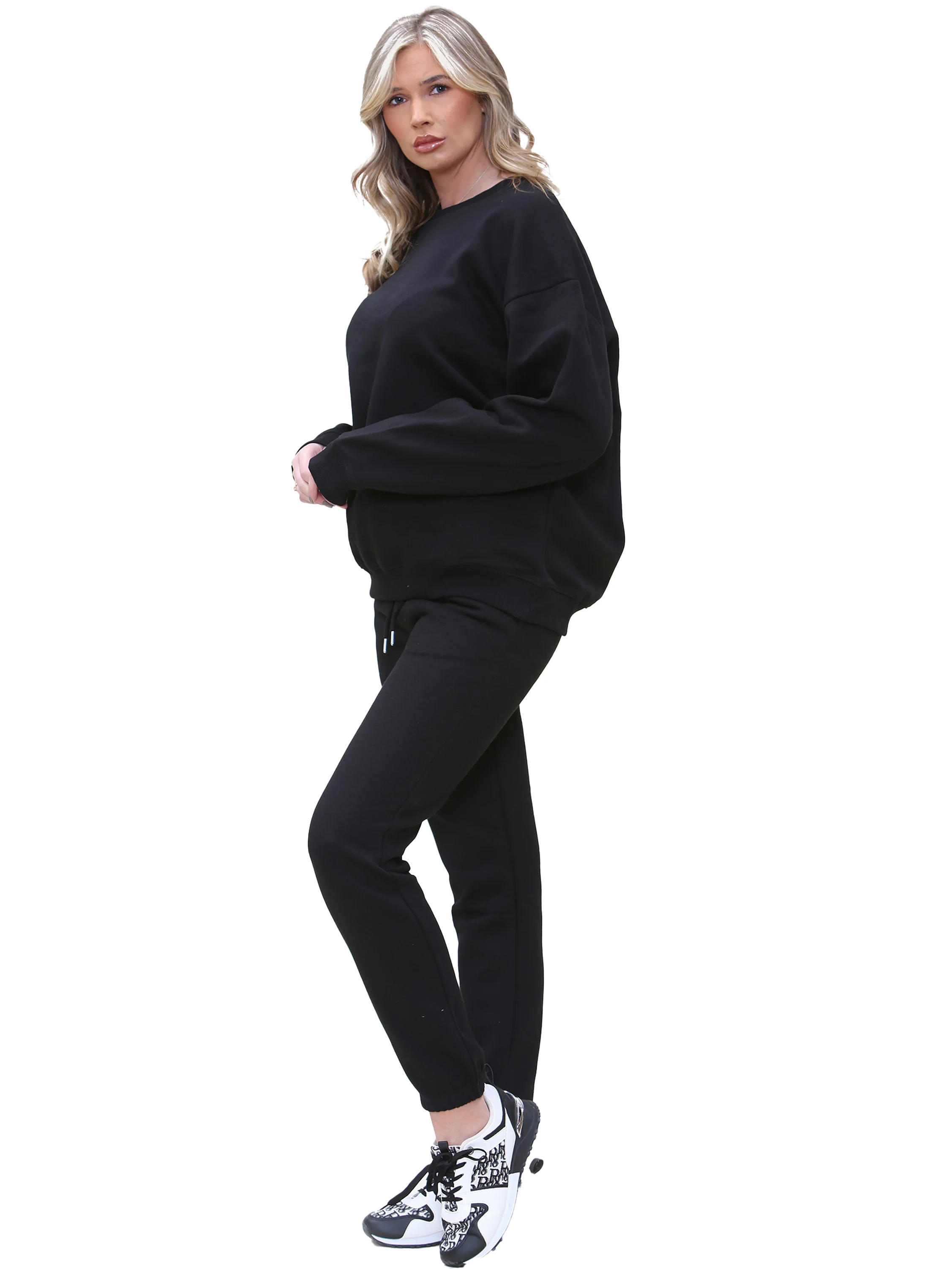 Enzo | Womens Oversized Sweatshirt Tracksuit - Image 5