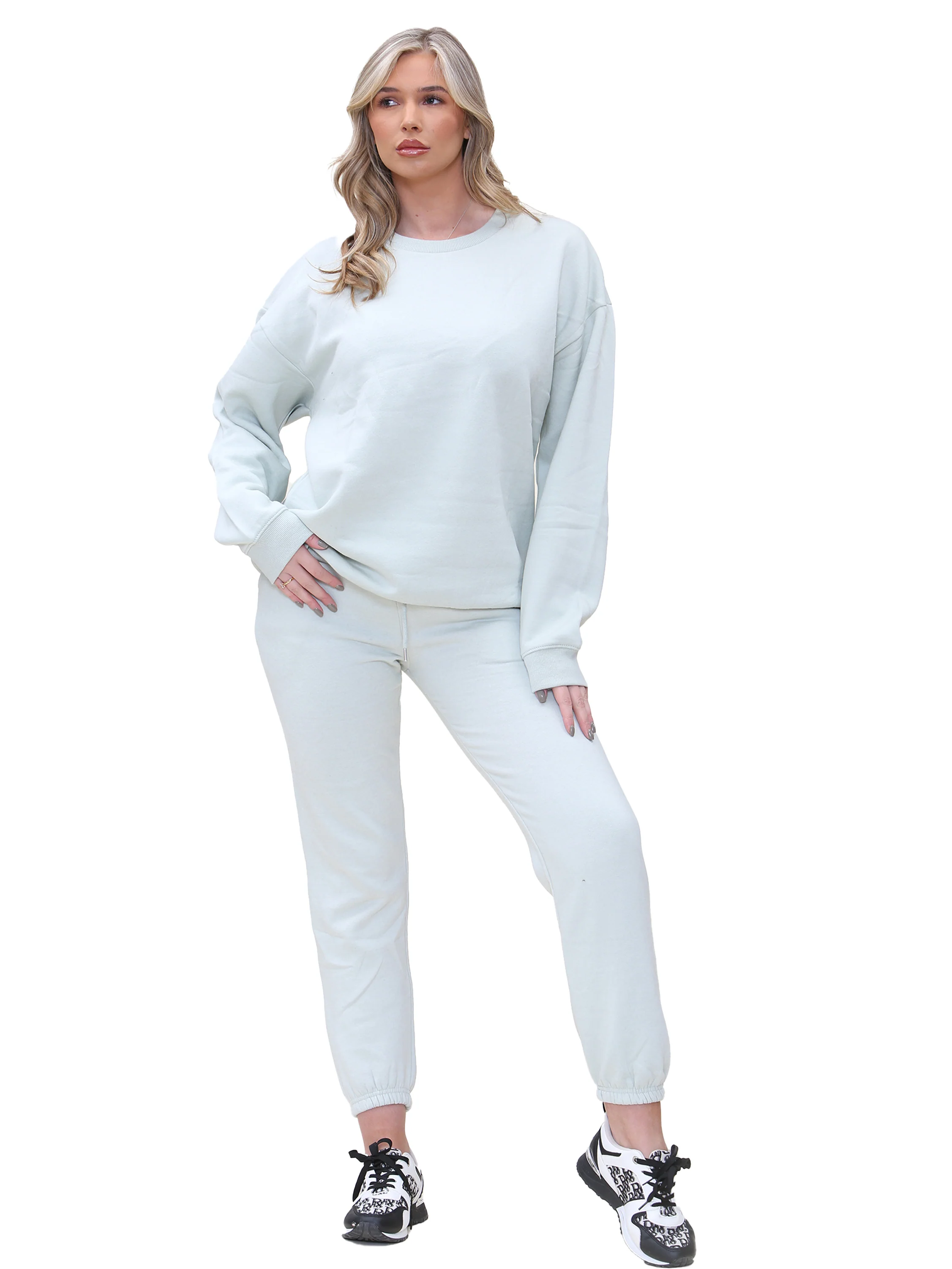 Enzo | Womens Oversized Sweatshirt Tracksuit - Image 8