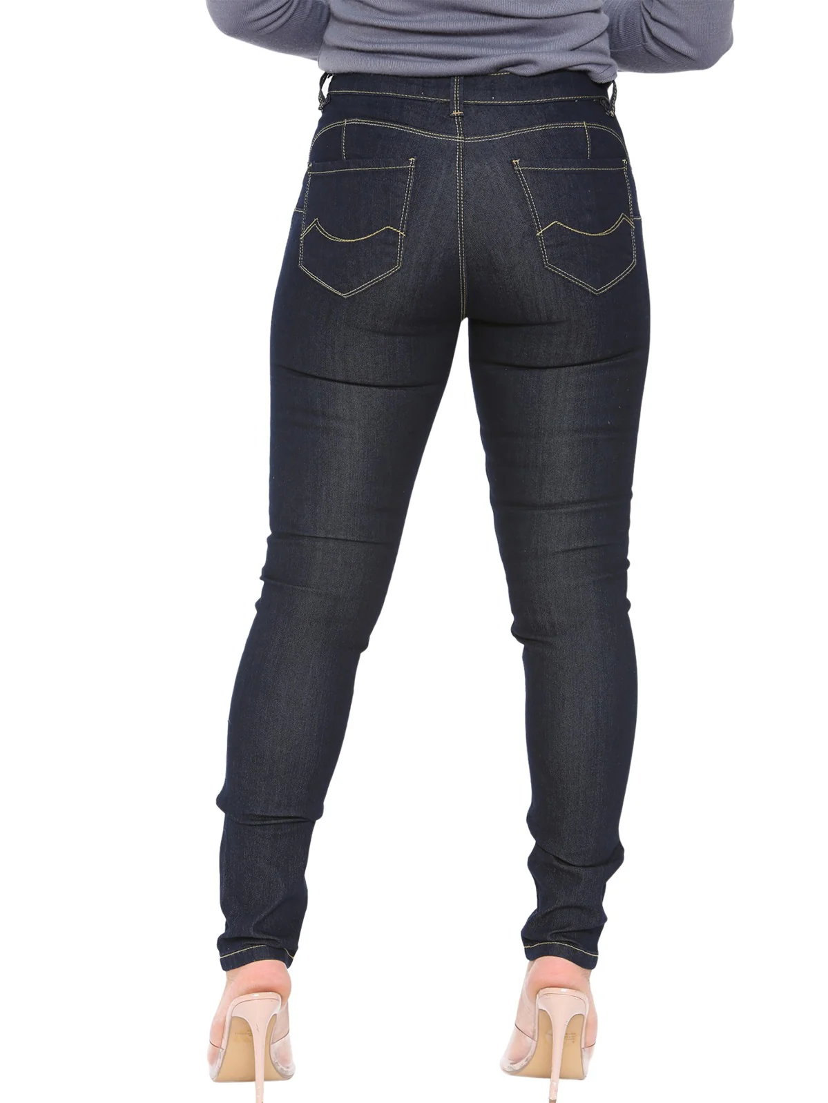 Enzo | Ladies Skinny Stretch Jeans - Image 6