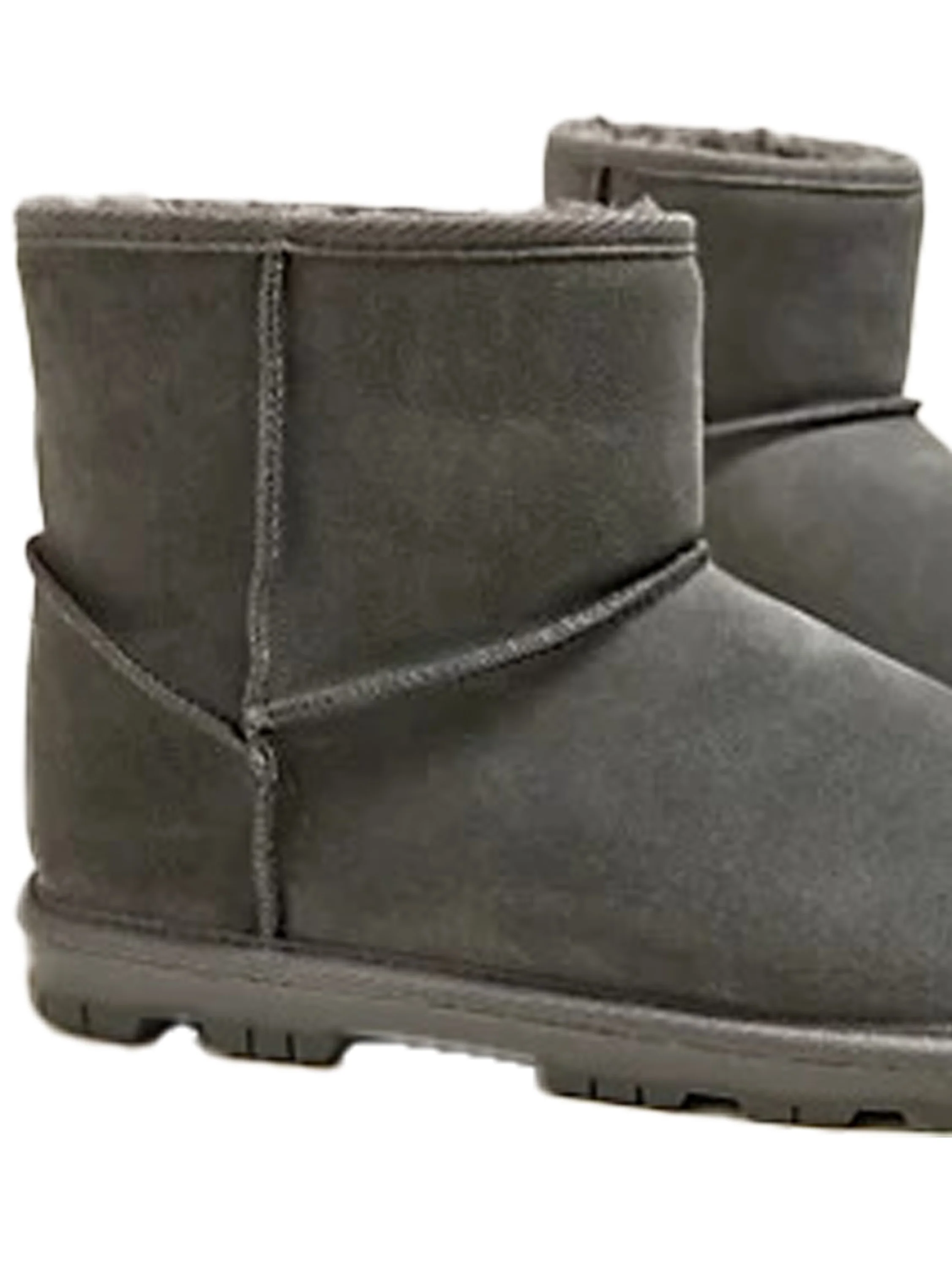 M&S | Womens Suede Boots Faux Fur Lining - Image 9