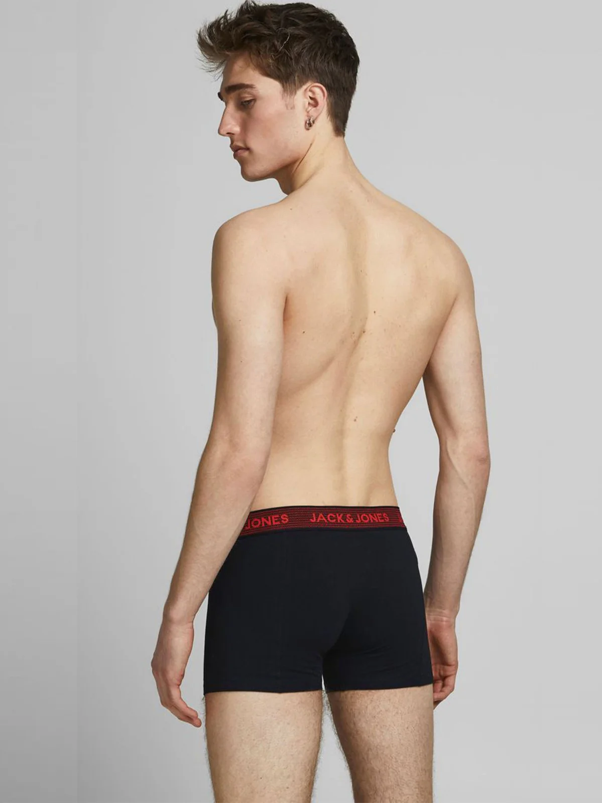 Jack and Jones | Mens Basic Jaquard Boxer Trunks - Image 8
