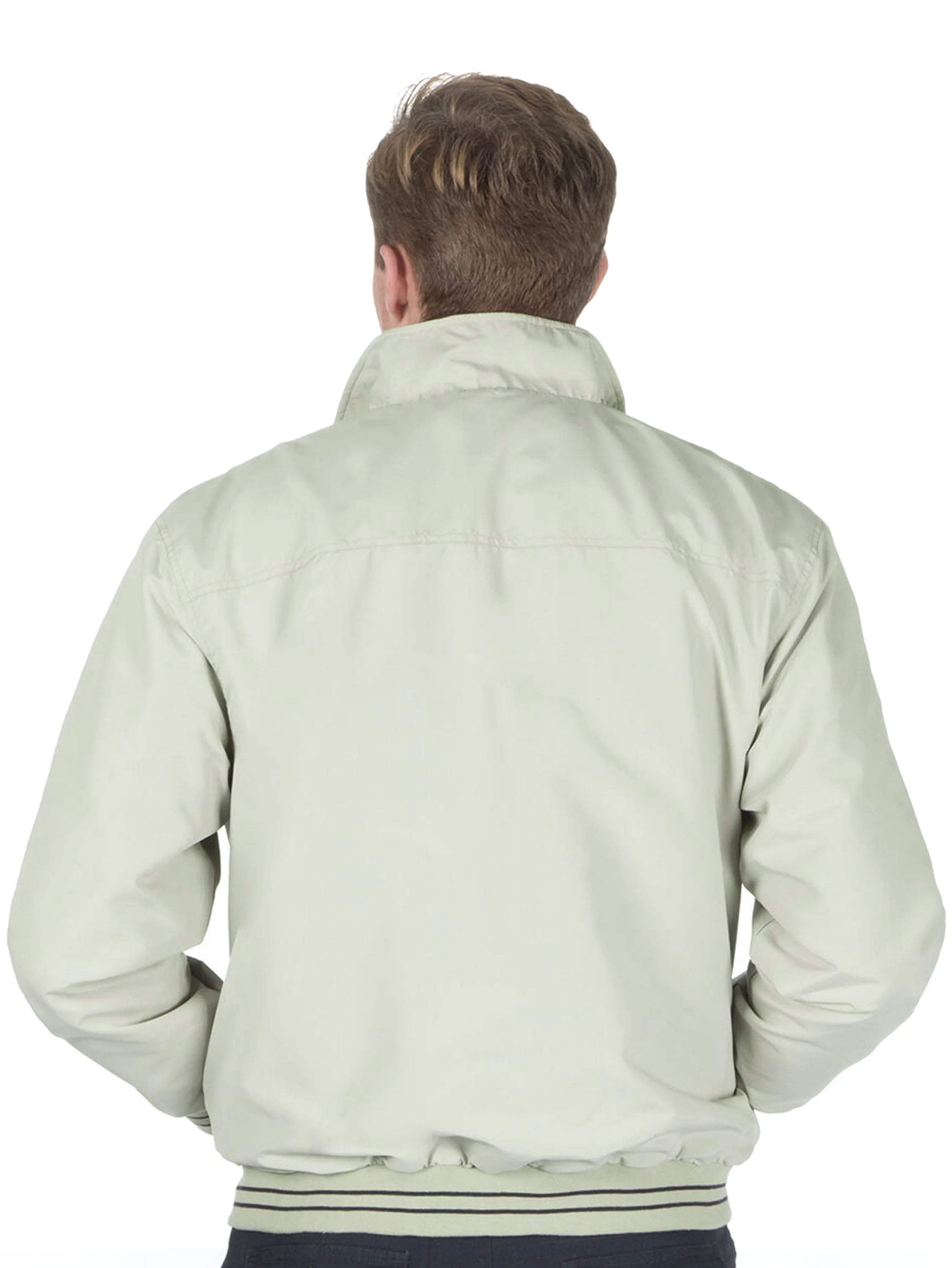 Mens Classic Casual Golf Bomber Jacket - Image 8