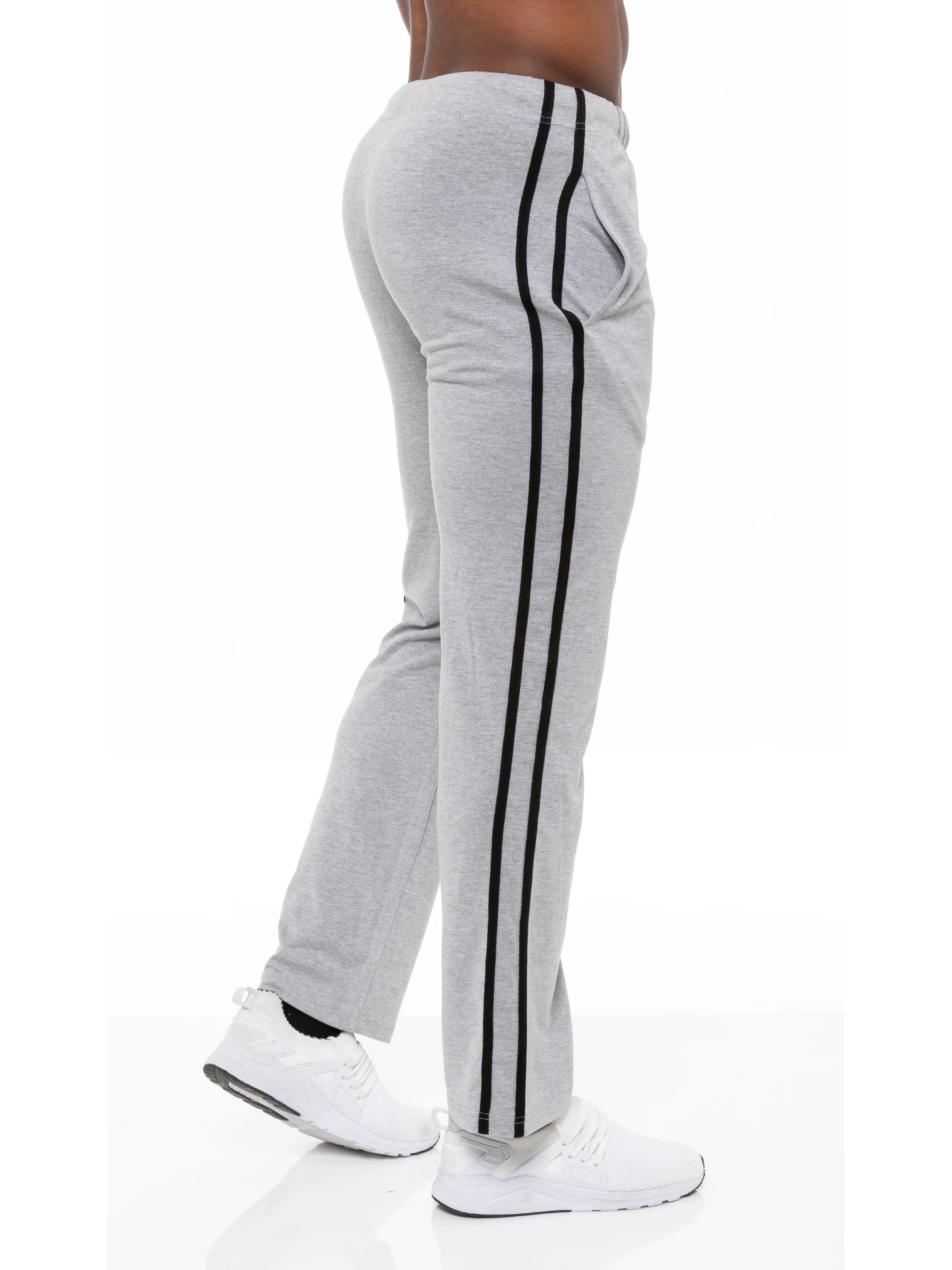 Mens Casual Striped Pyjama Lounge Pants | ENZO Designer Menswear - Image 3