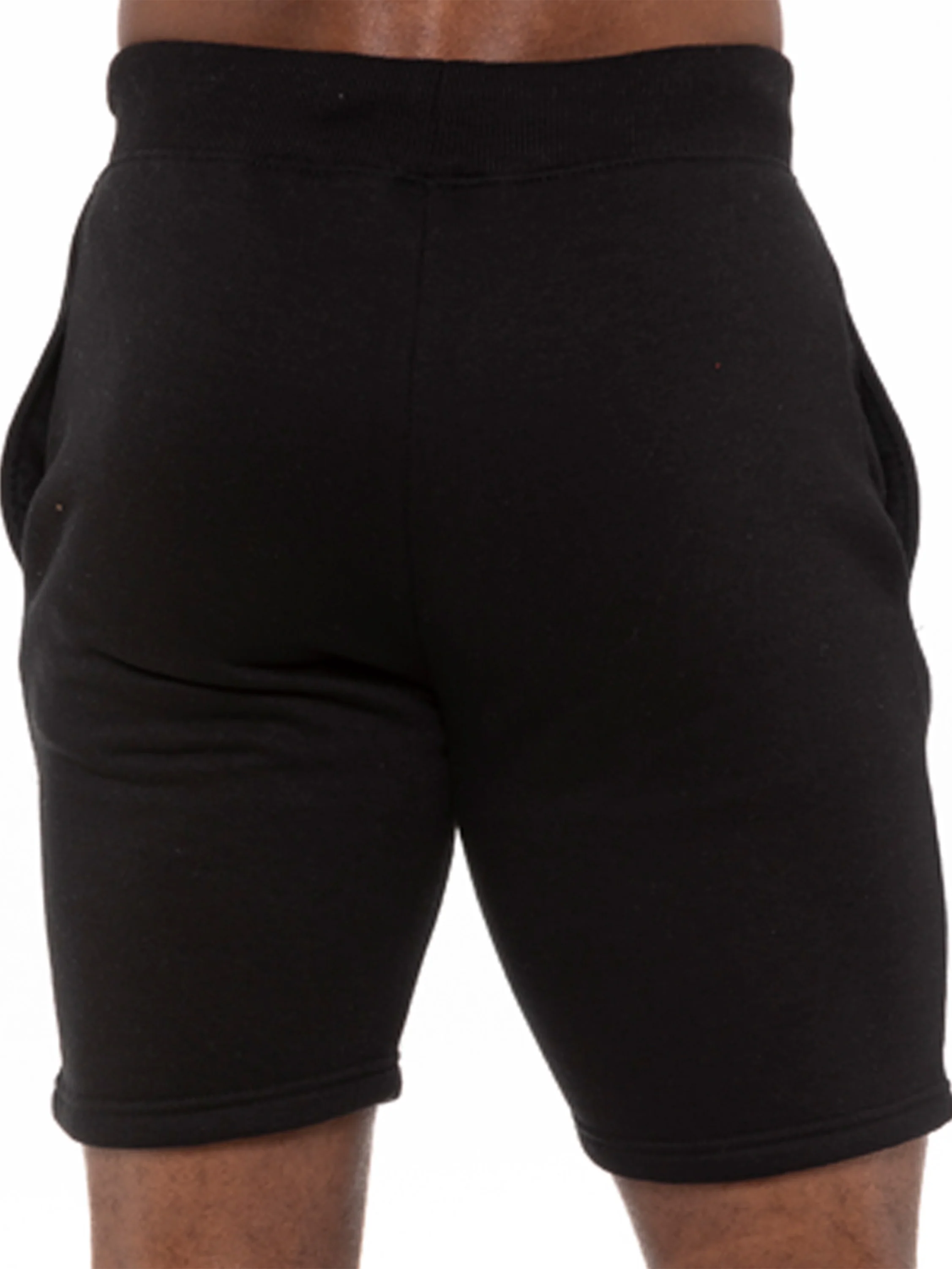 Mens Fleece Gym Running Shorts | Enzo Designer Menswear - Image 3