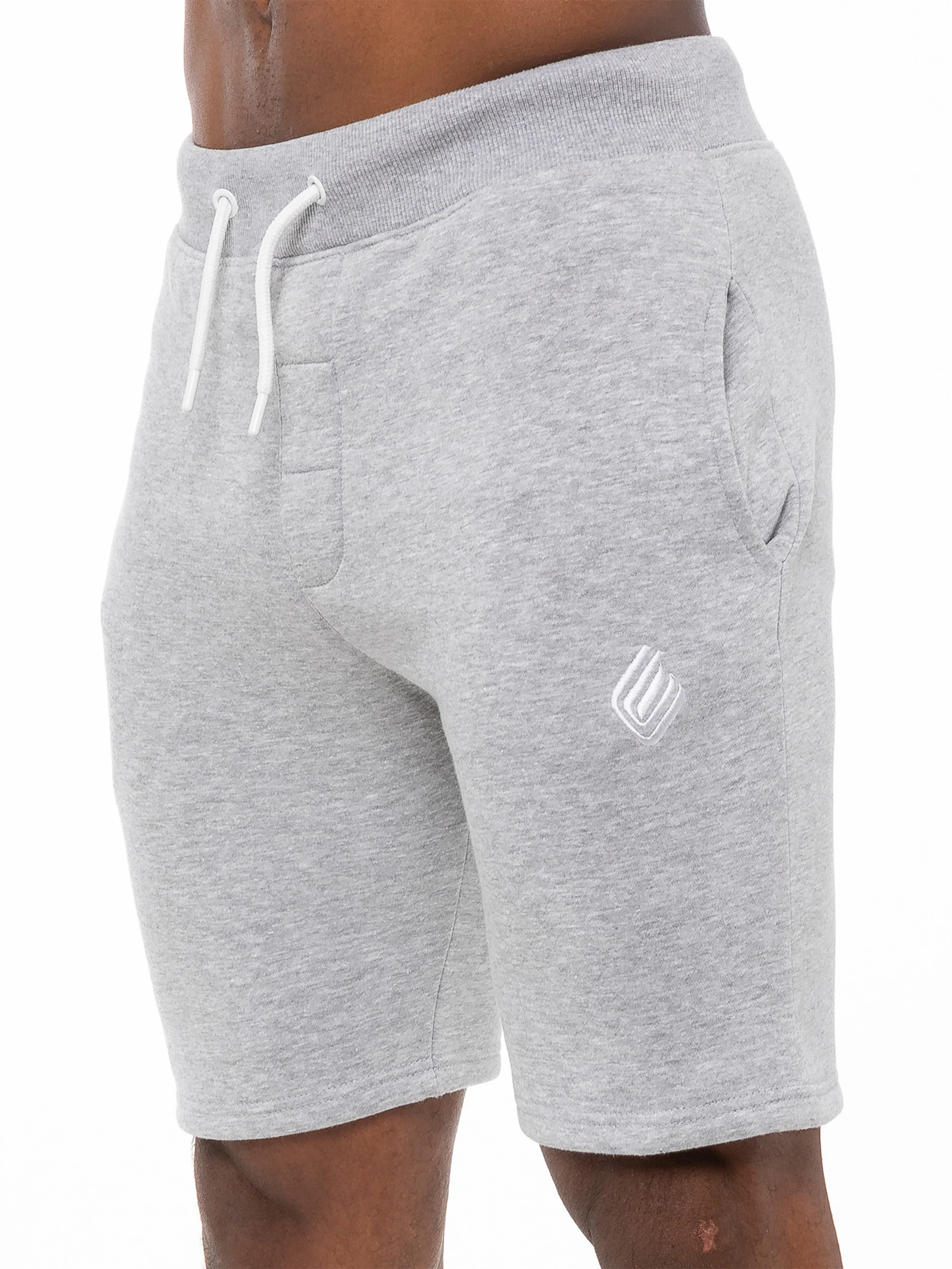 Mens Fleece Gym Running Shorts | Enzo Designer Menswear - Image 8