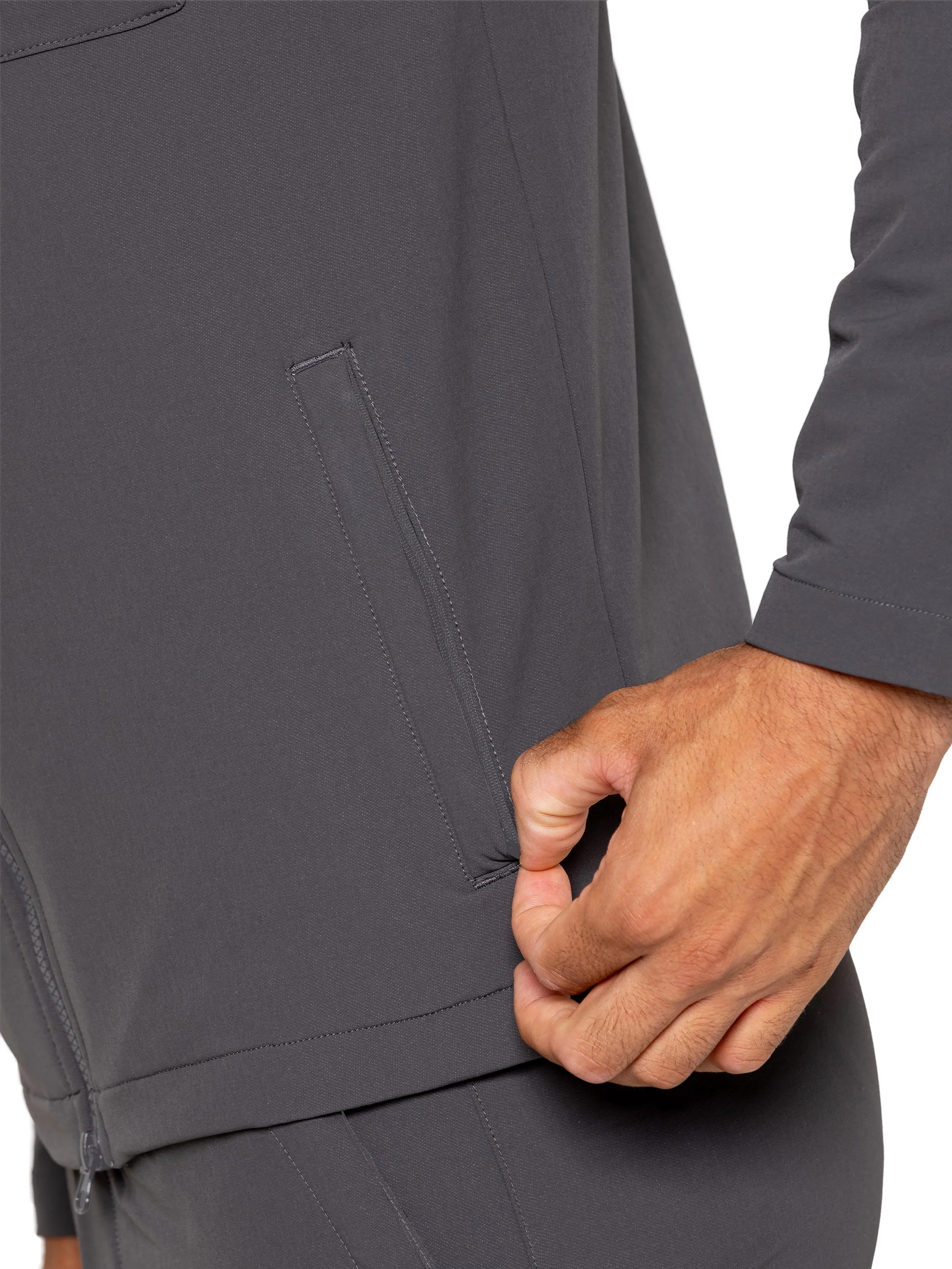 Enzo | Mens Cargo Shacket Tracksuit Set - Image 7