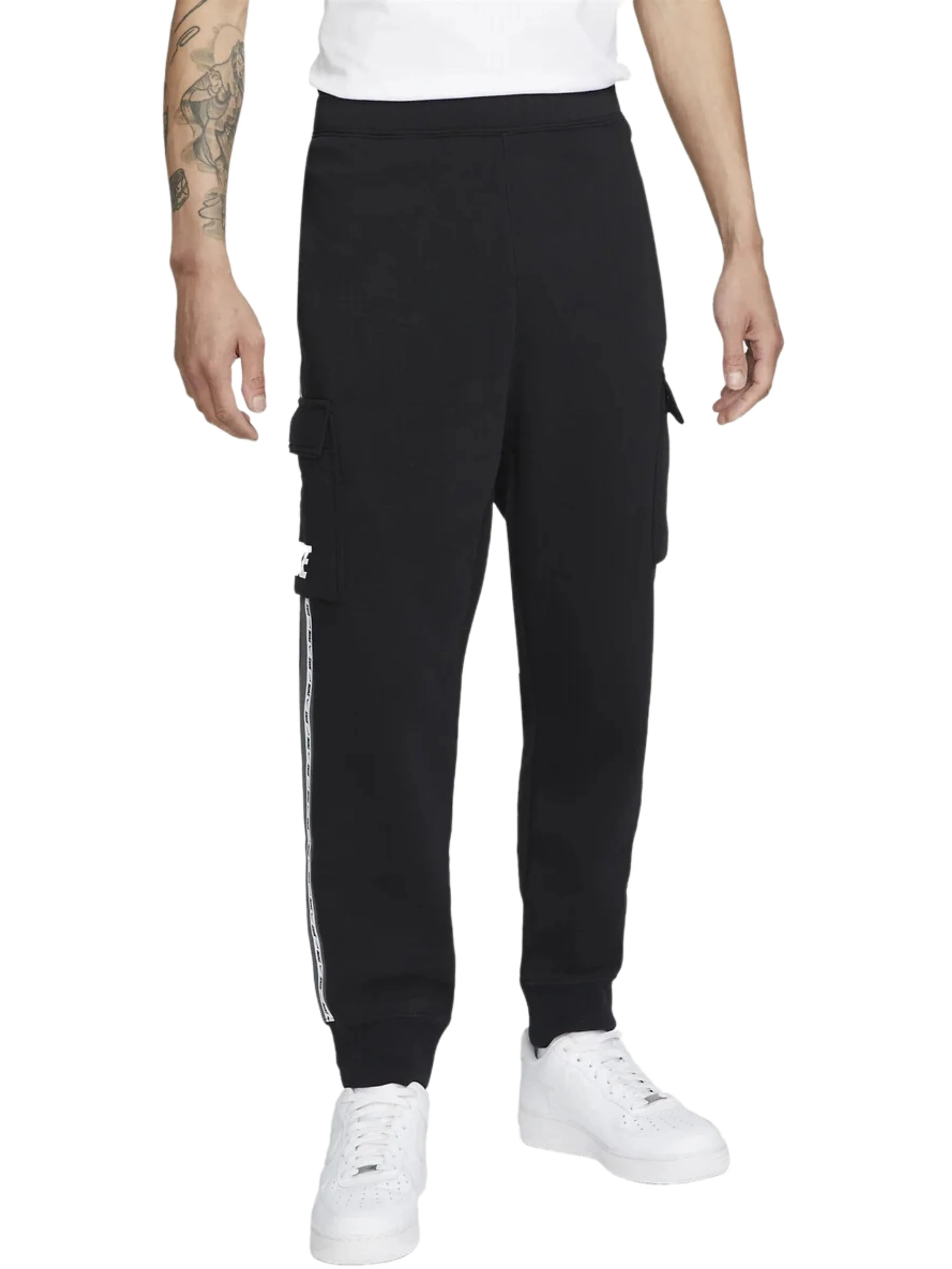 Nike | Men's Fleece Cargo Crew Neck Tracksuit - Image 5