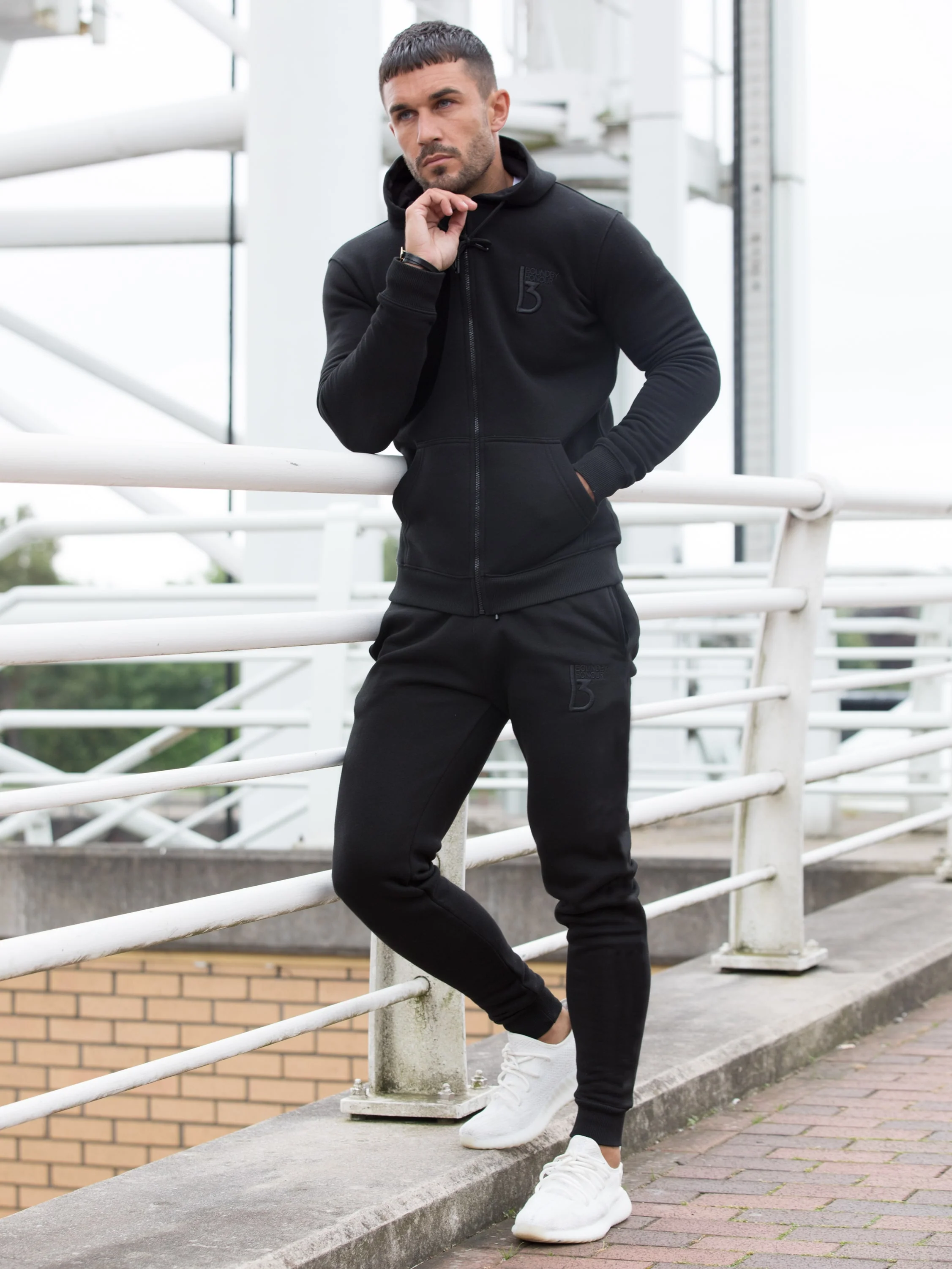 Scale Zipped Tracksuit Hood | Bound By Honour - Image 5