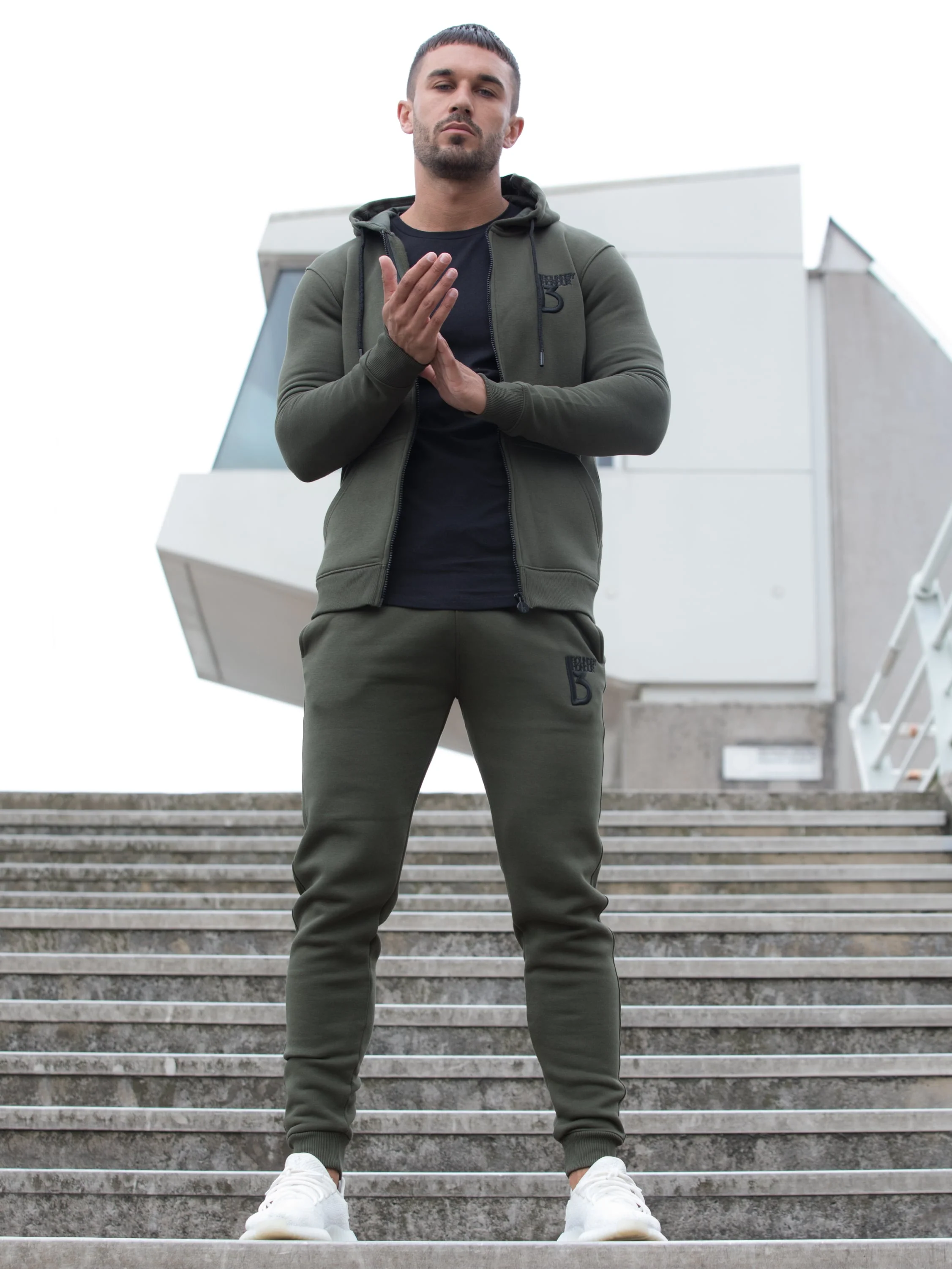 Scale Zipped Tracksuit Hood | Bound By Honour - Image 7