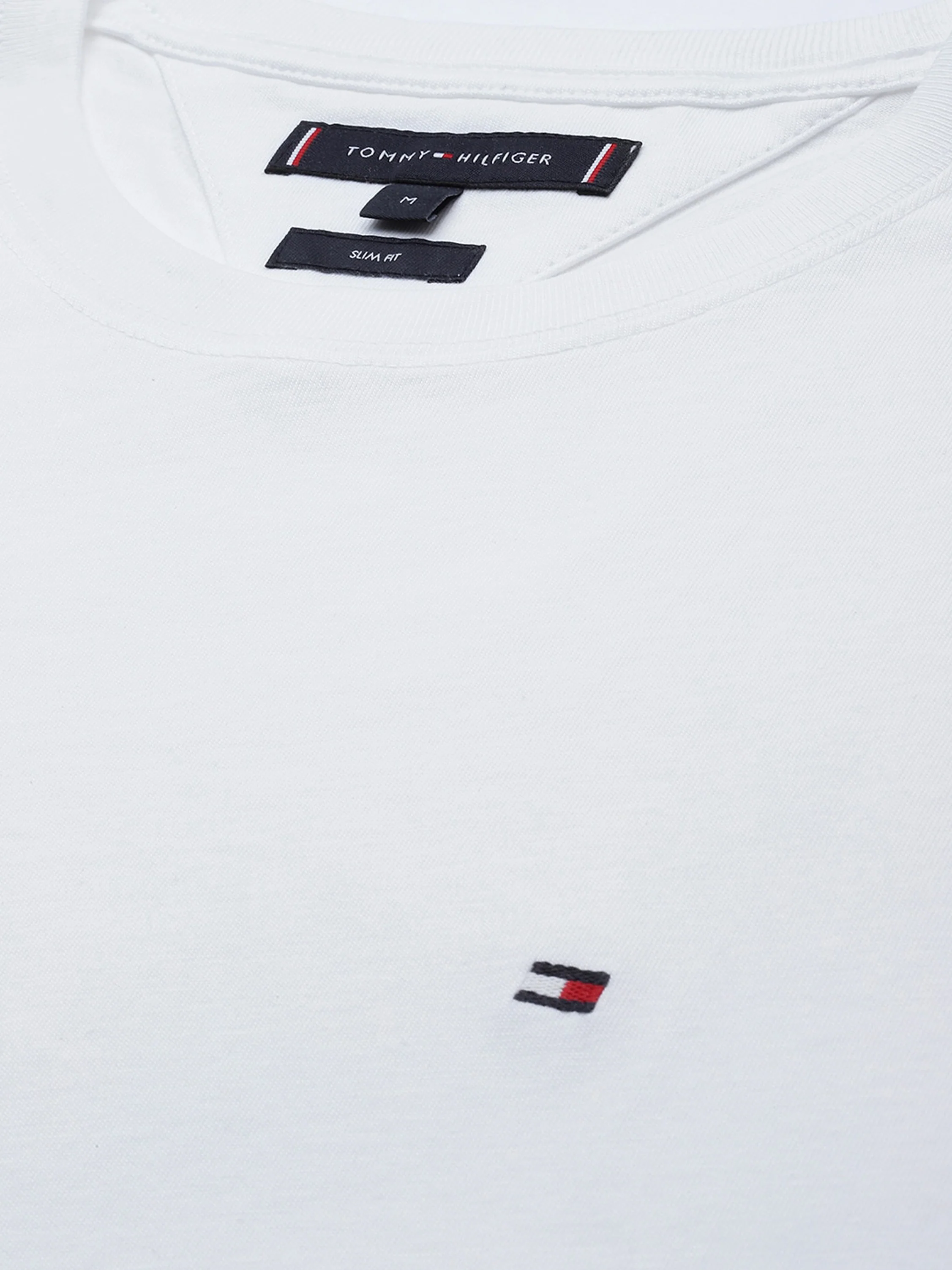 Tommy Hilfiger Mens T Shirt Core Slim Fit Crew Neck T-Shirt - Image 13